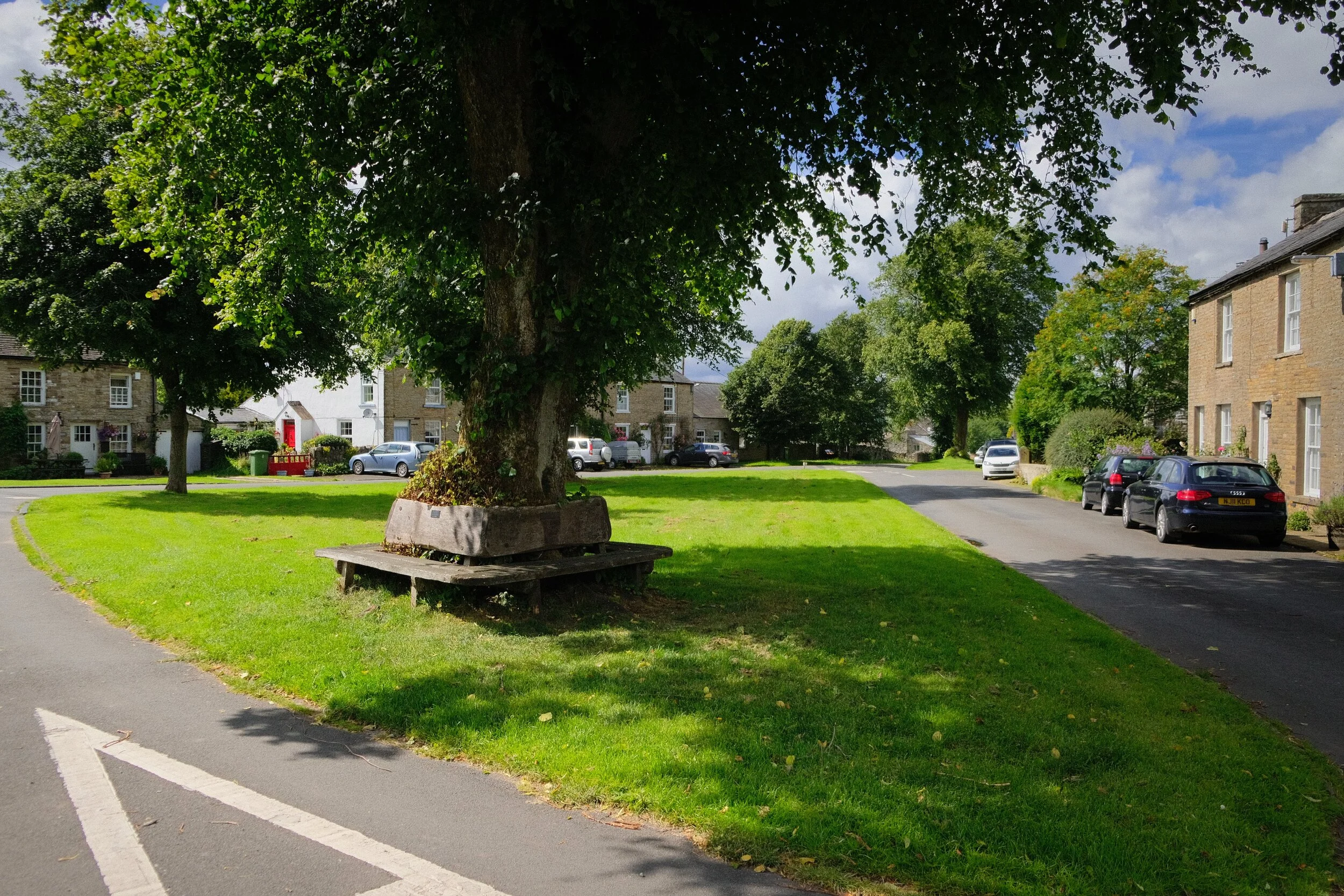  Back at Garrigill village, now beautifully drenched in sun. 