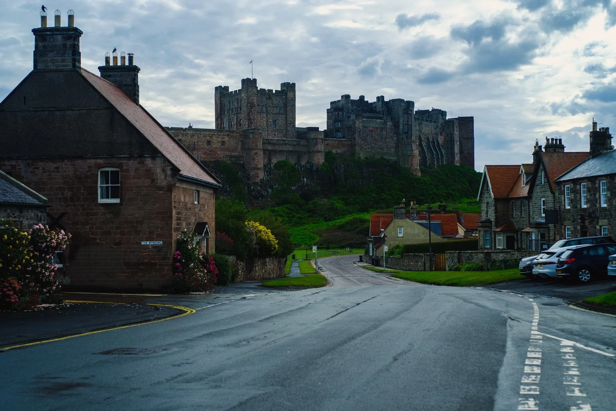  An early start meant we were able to park freely in Bamburgh and wander around the village with few people around. Pretty much no matter where you are in Bamburgh, the castle is sure to dominate the skyline. 