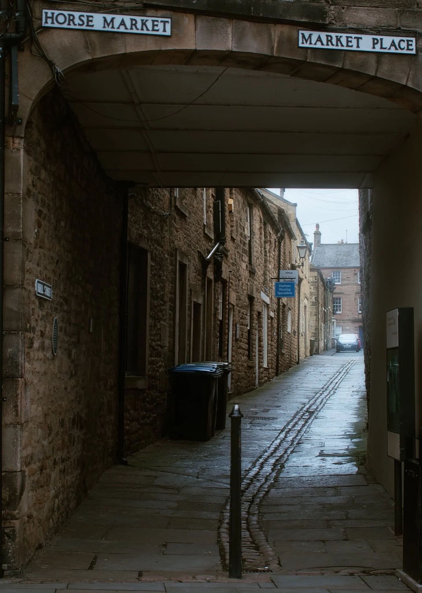  Barnard Castle, the town, is chock-full of yards (alleys) like this, which always draw my eye for a photo. 