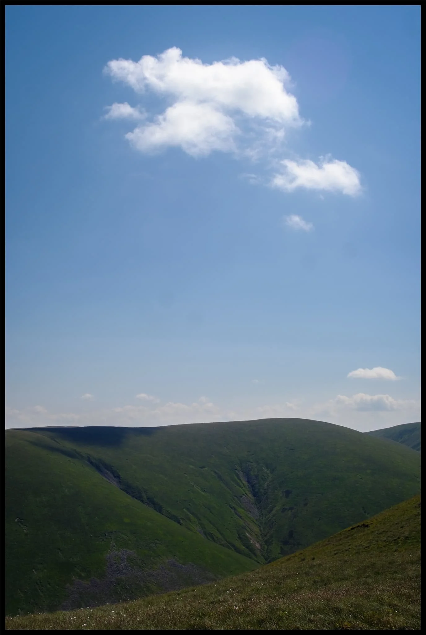  Another cloud makes its presence known above  Randygill Top. 