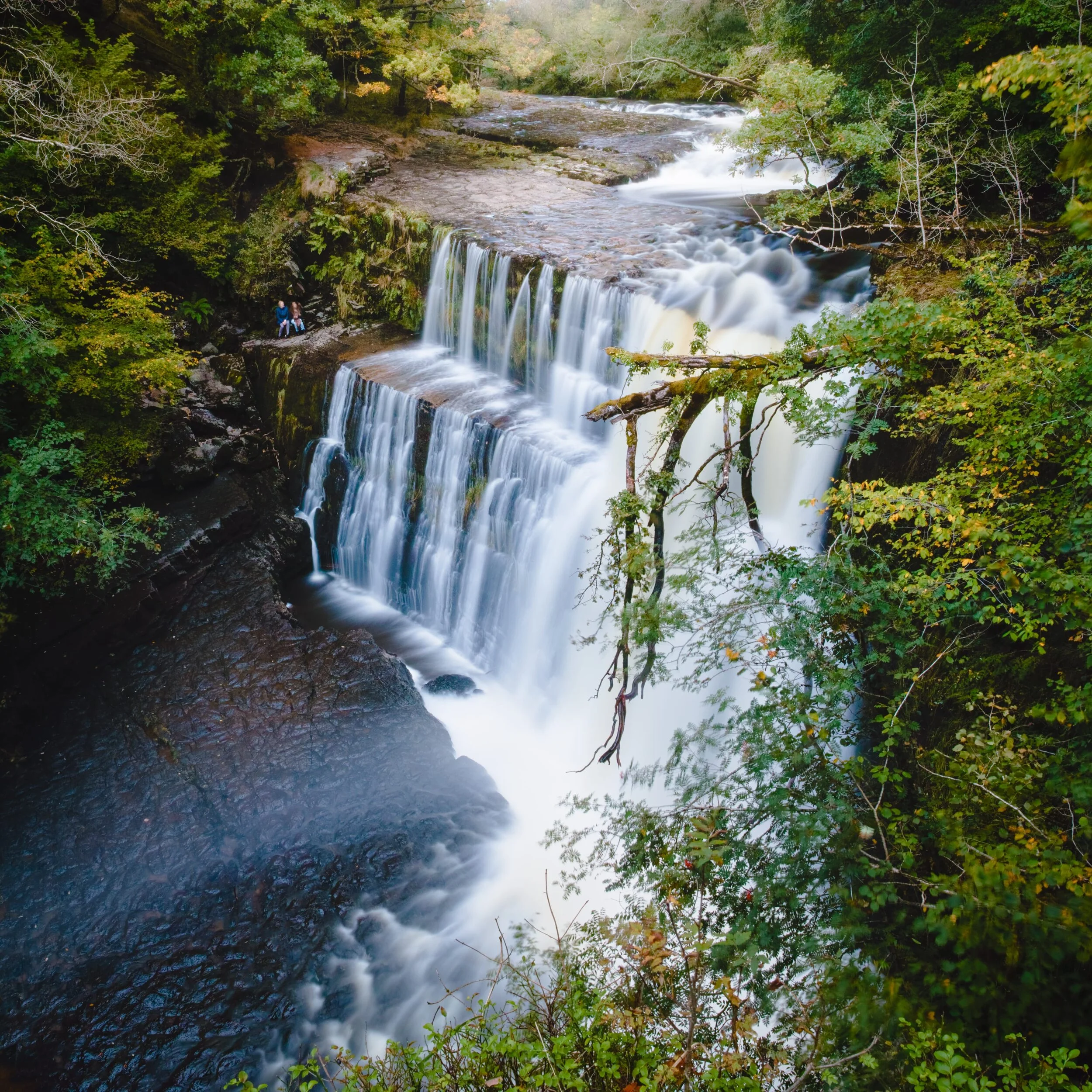  Sgwd Clun-Gwyn (&ldquo;SGOOD clun-goo-in&rdquo;, meaning &ldquo;Falls of the White Meadow&rdquo;), found on the Four Falls Trail. Just an epic sight. 