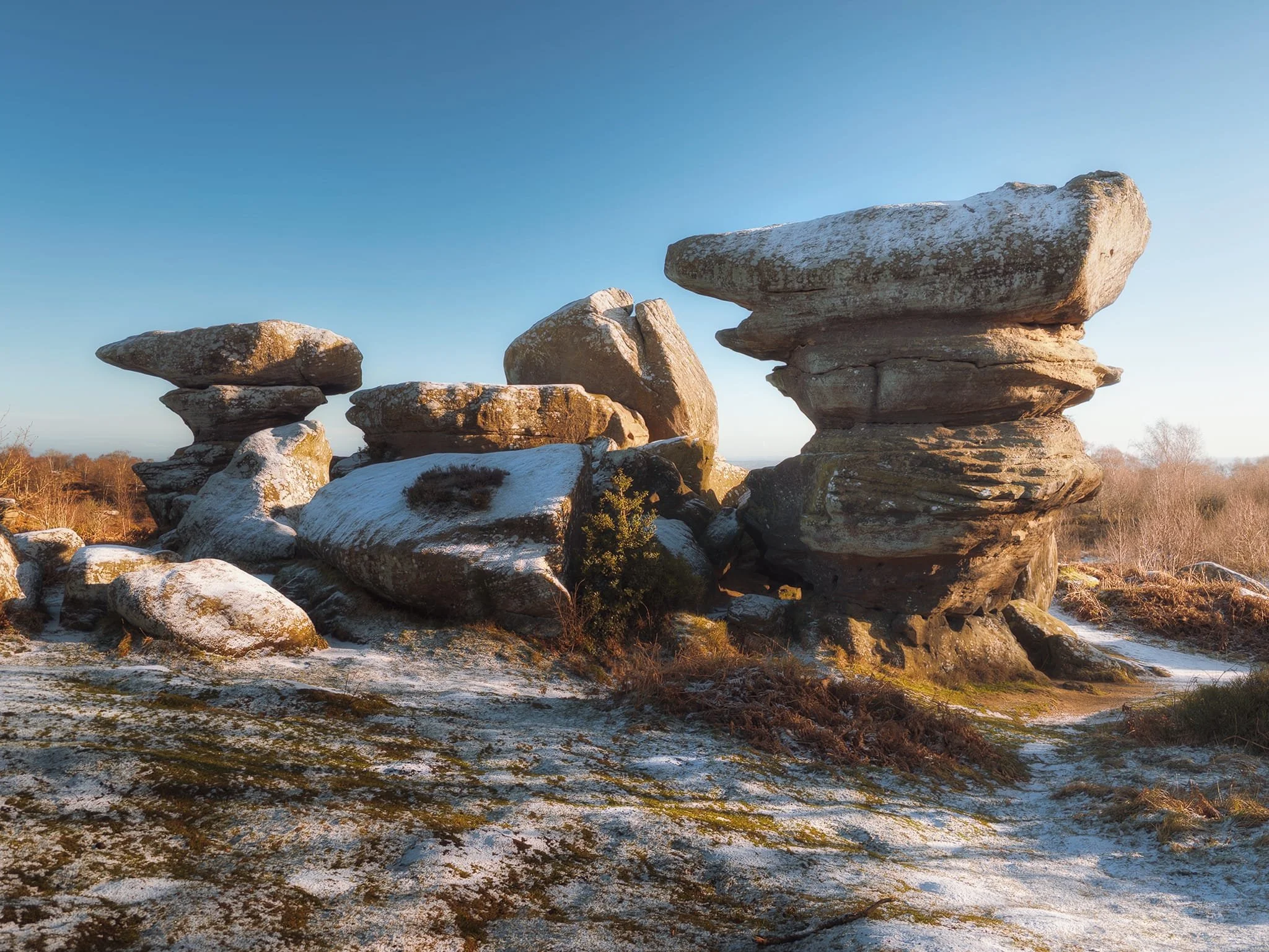  This is a formation known as the Blacksmith&rsquo;s Anvil. Lisabet&rsquo;s Aussie relatives had fun clambering all over these rocks. 