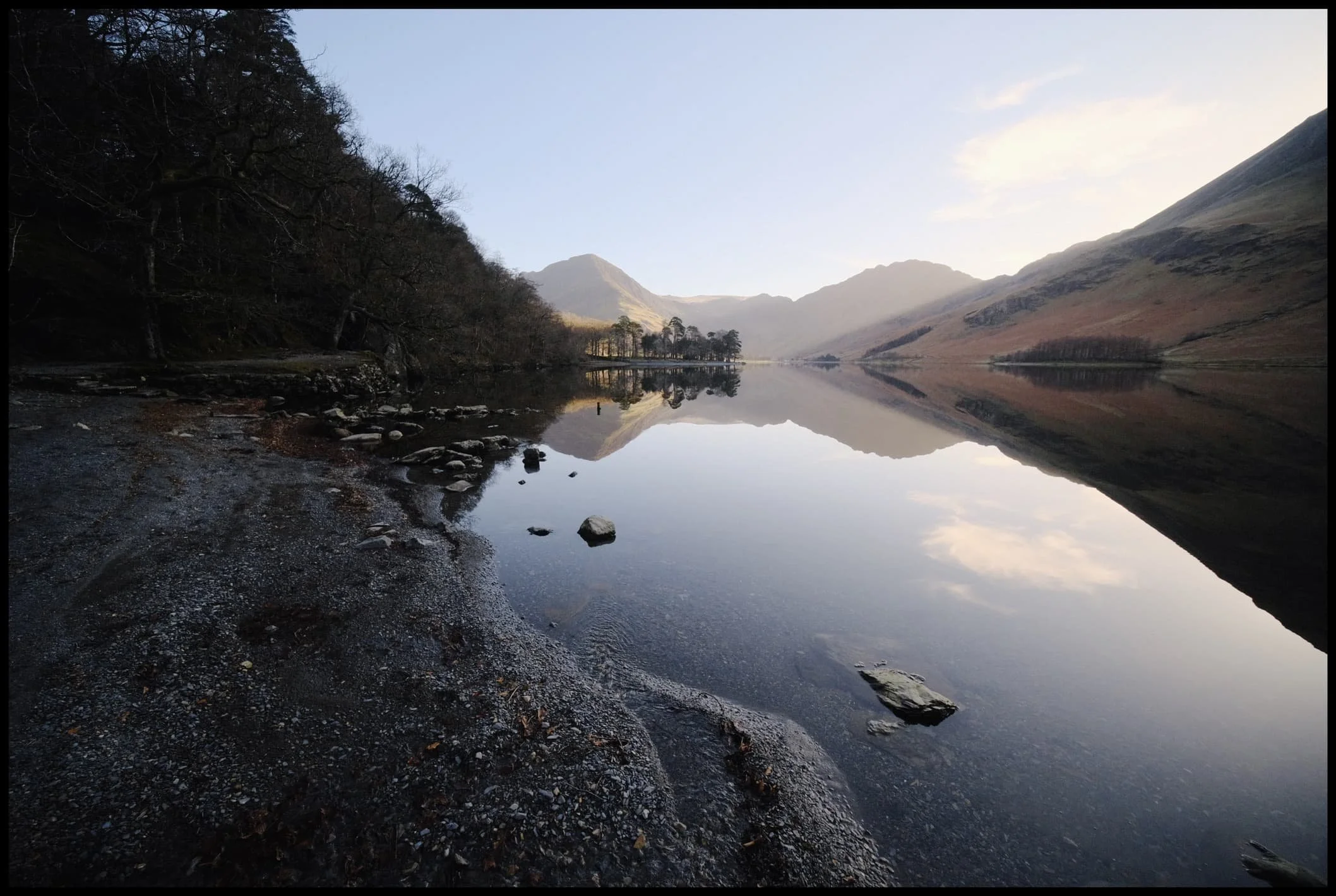  Popping out of the tunnel, the view back towards Fleetwith Pike and Haystacks was exquisite. 