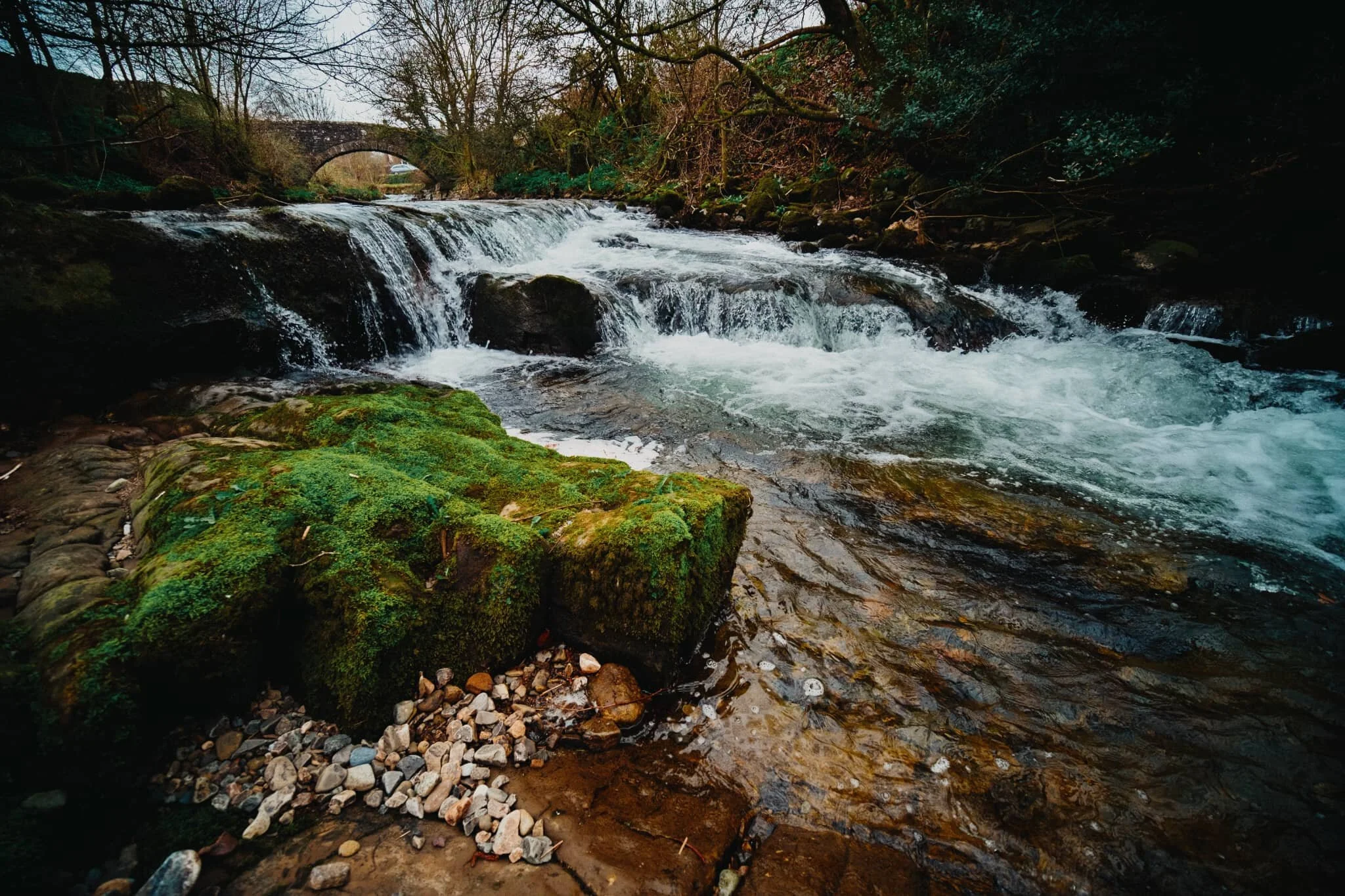  Et voila! A beautiful waterfall near Priest&rsquo;s Mill. 