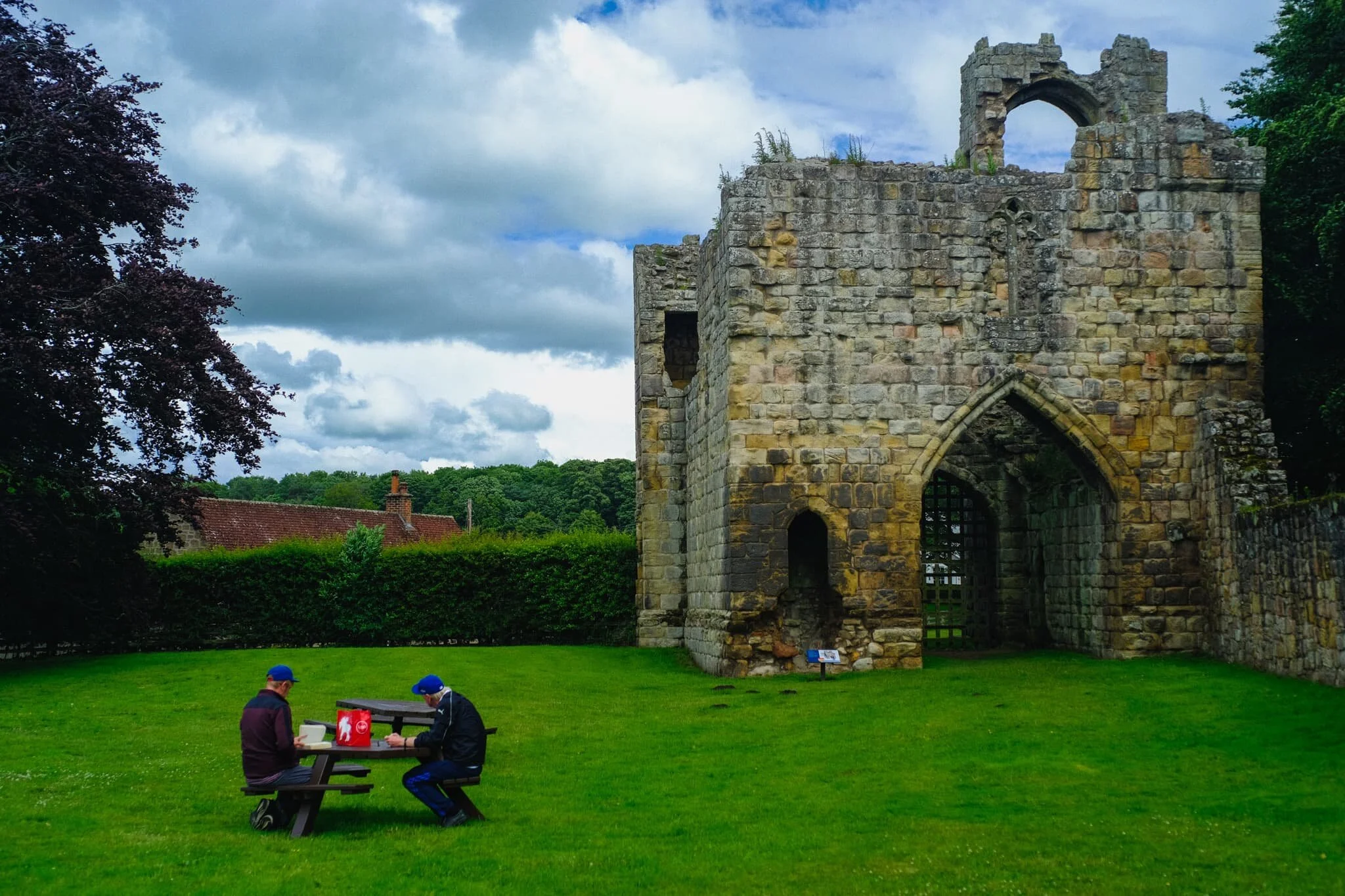  Similar to Norham Castle, the castle here at Etal saw a lot of conflict between the English and the Scots. It was built around 1341 AD by Robert Manners and after 200-years of cross-border conflict it was recaptured by the English Crown in 1547 AD. In 1603 AD it was abandoned as a military fortification, and eventually fell into ruin as the Union of Great Britain meant its original purpose was redundant. 