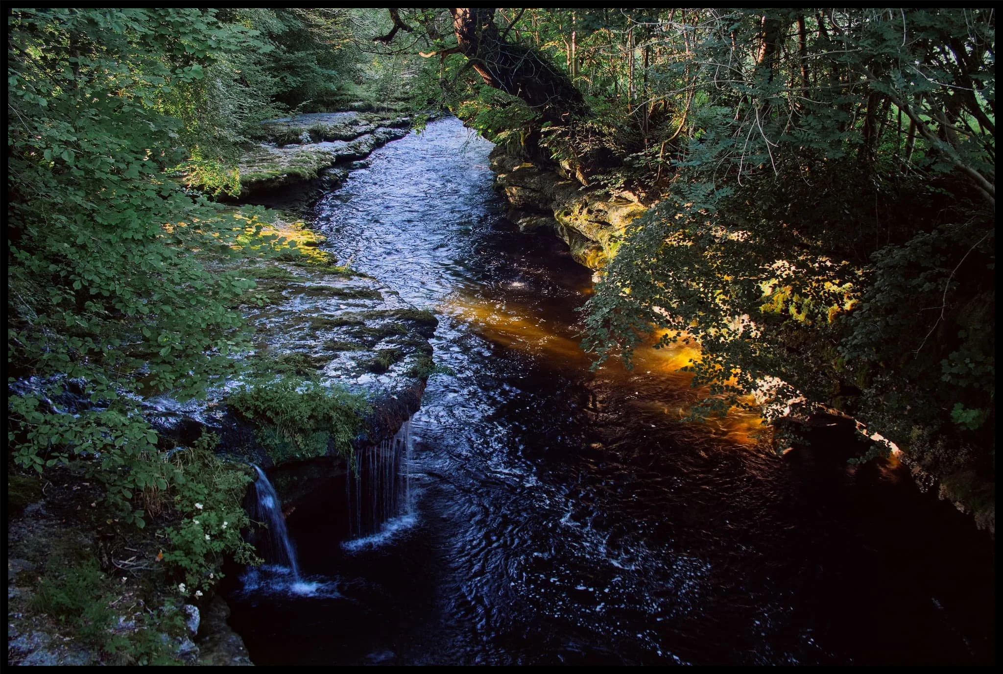  The northern section of Force Falls, a series of impressive and powerful cascades along the River Kent. 