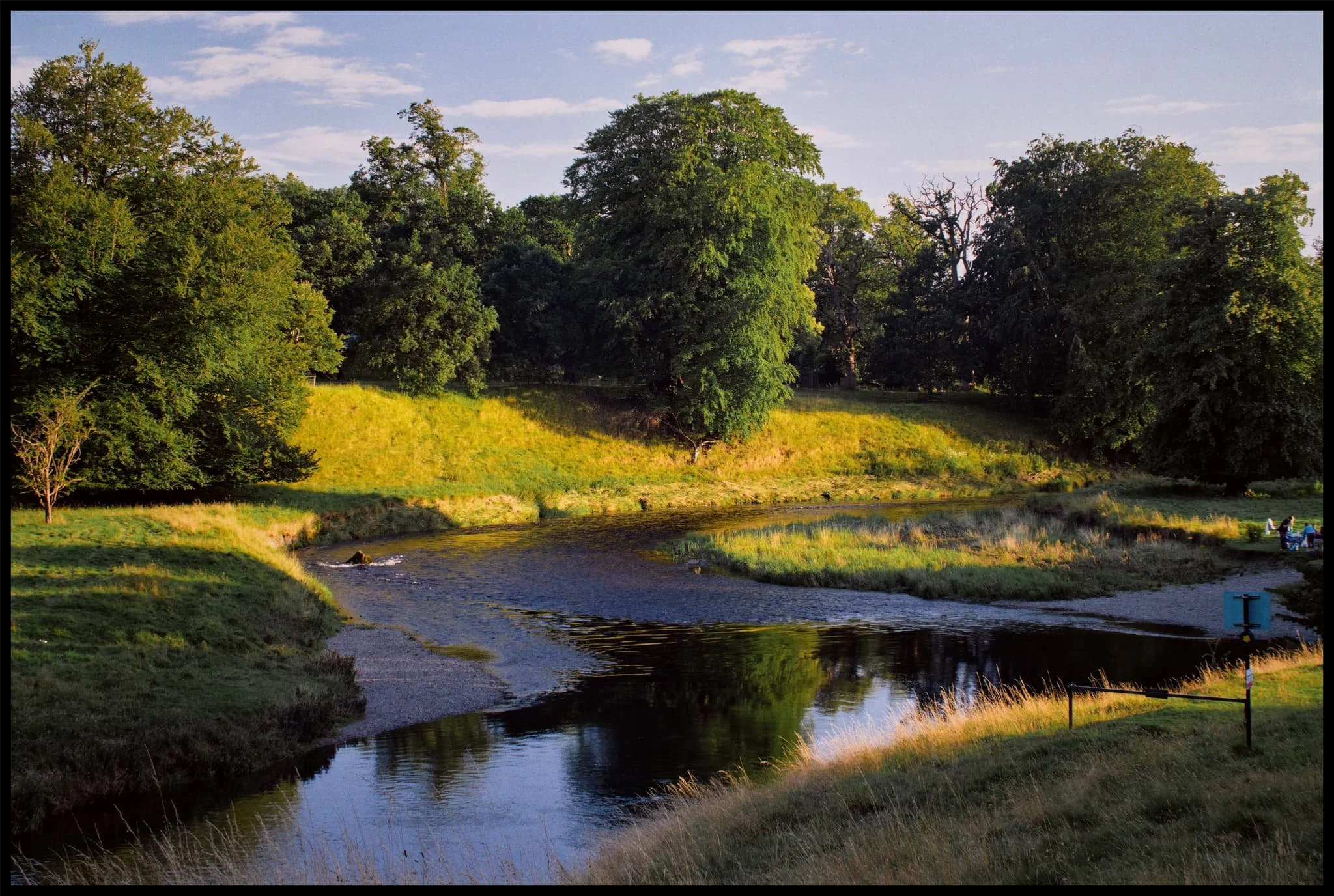  By the time the River Kent reaches the Deer Park, it widens out and lazily meanders its way towards the sea at Morecambe Bay. 