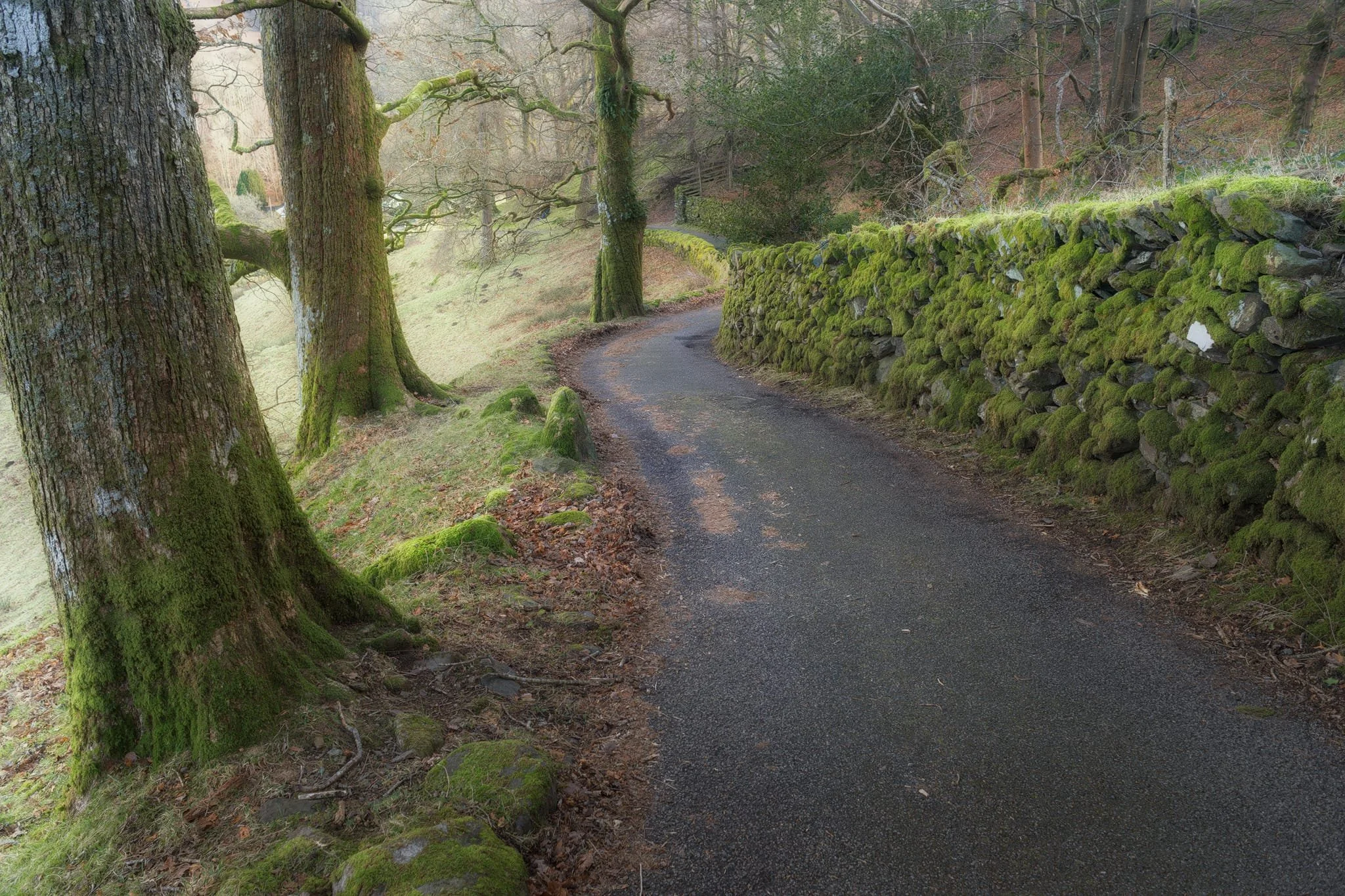  A timeless route back to the village centre. There&rsquo;s no need to hurry. 