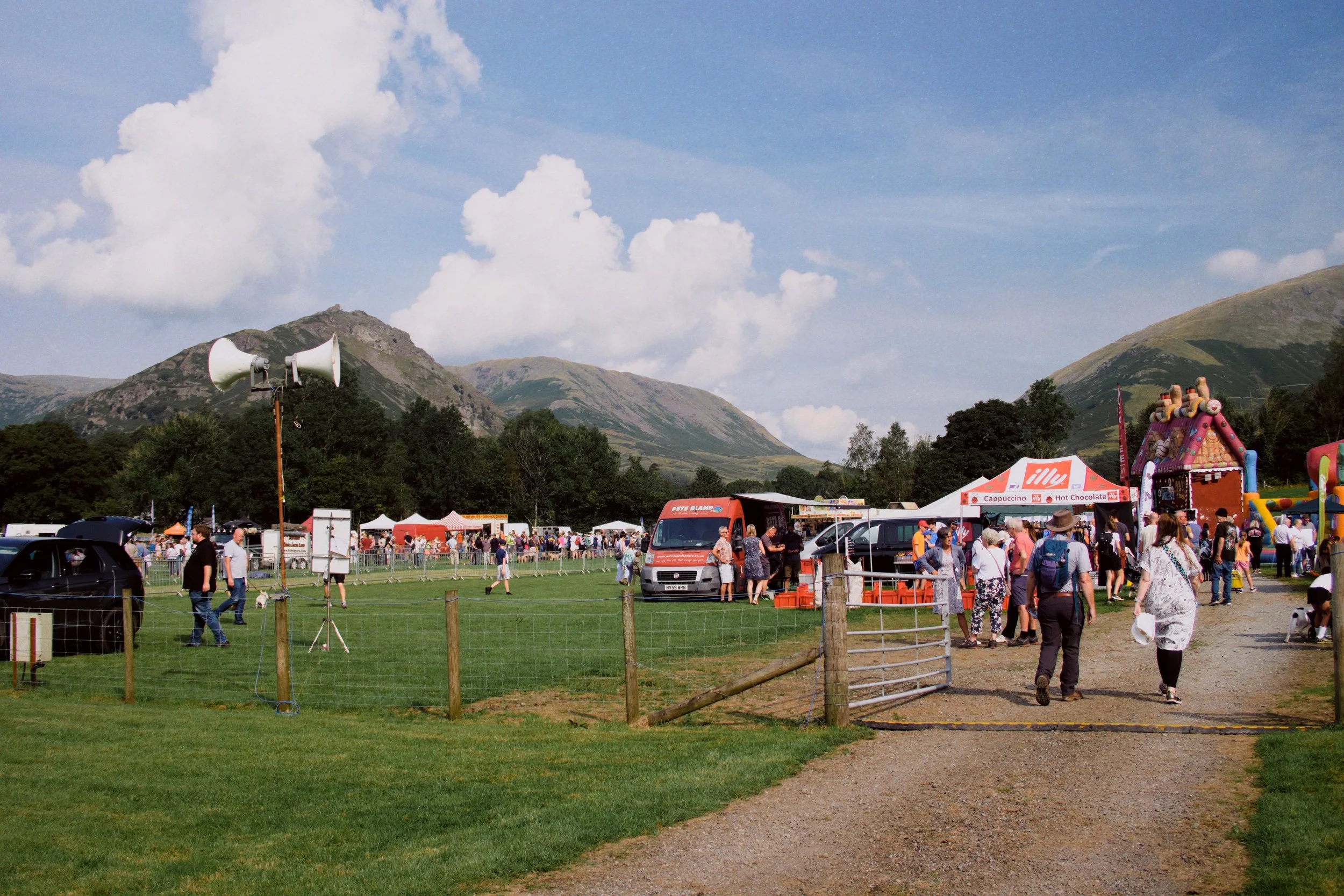  The show&rsquo;s setting in Grasmere is spectacular, especially on a glorious summer&rsquo;s day. 