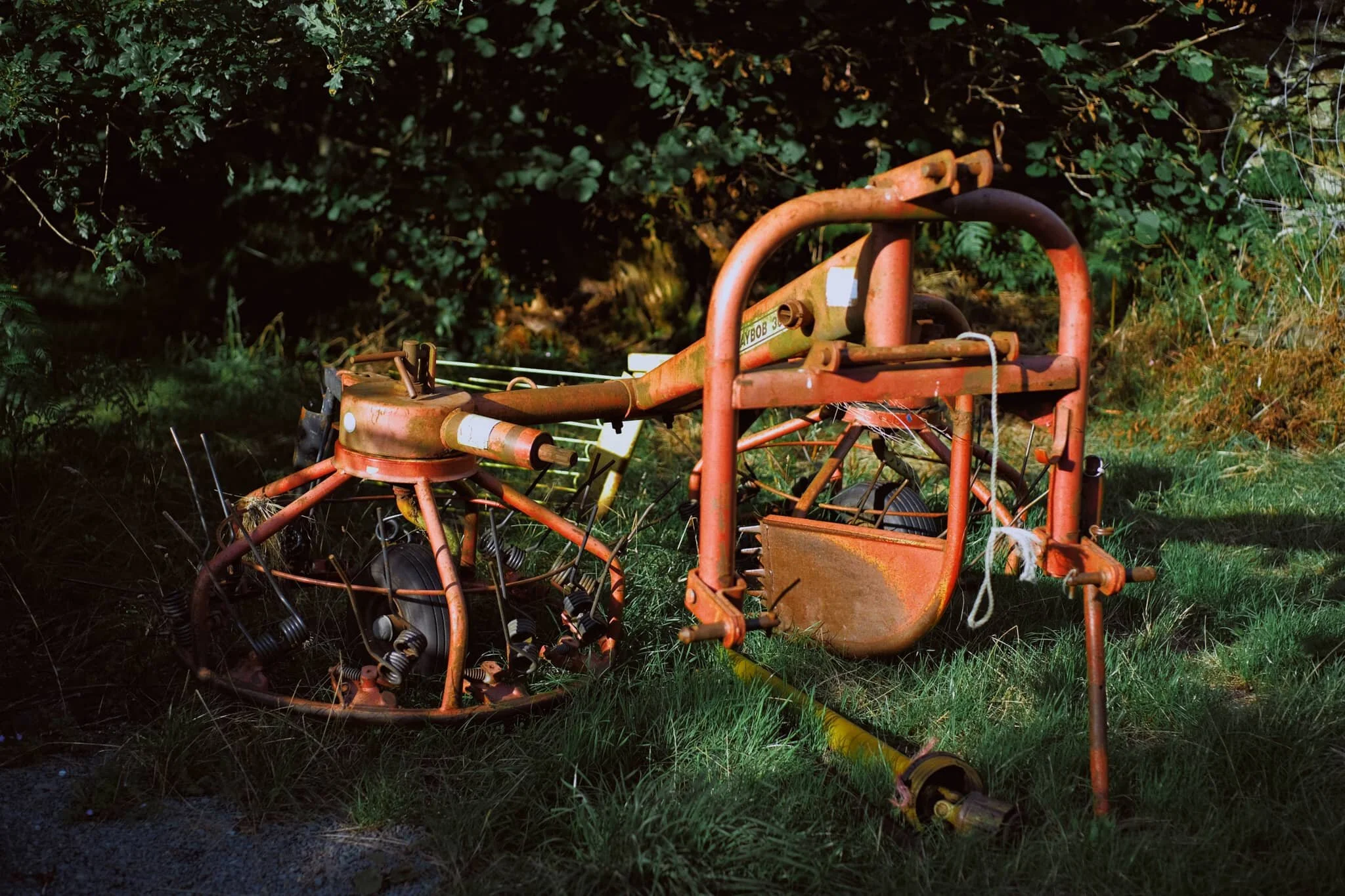  I couldn&rsquo;t tell you what this piece of farming tech is called, but it certainly looked long abandoned. 
