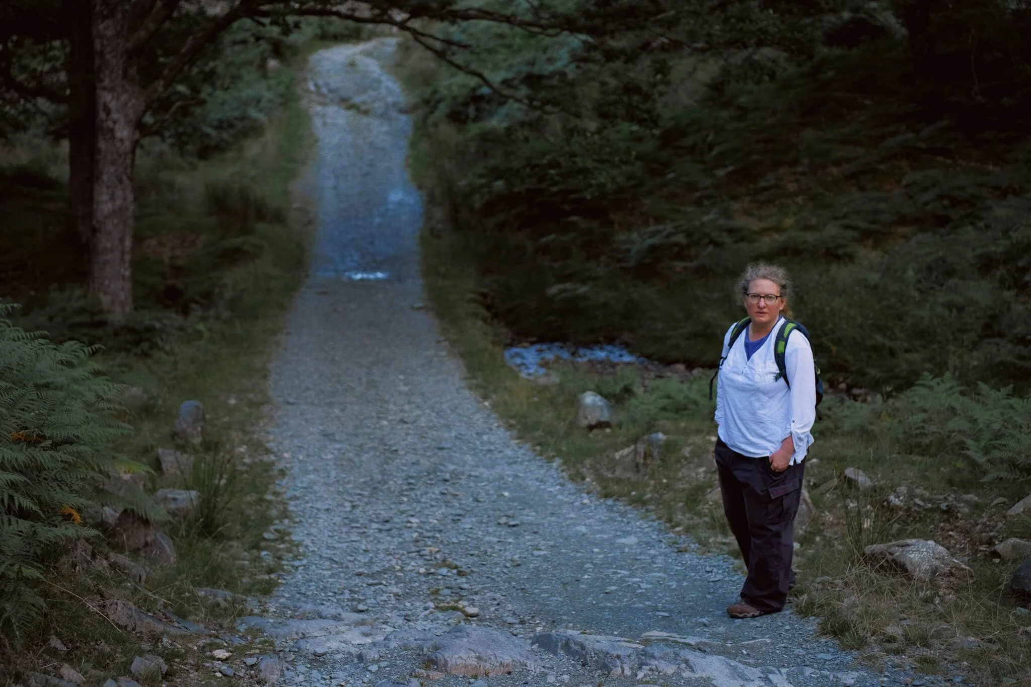  My lovely Lisabet, always the perfect accompaniment to any hike. 