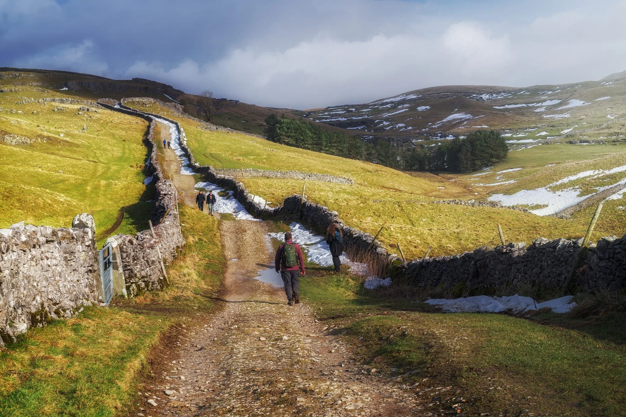 Our way forward. We knew on this day that there’d only be 2-3 hours of good light, and boy was it dramatic.
