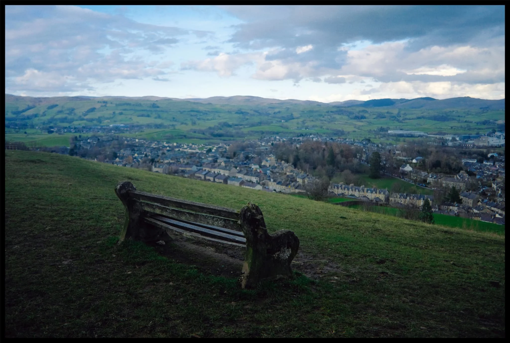  The best bench in Kendal, in my view. 