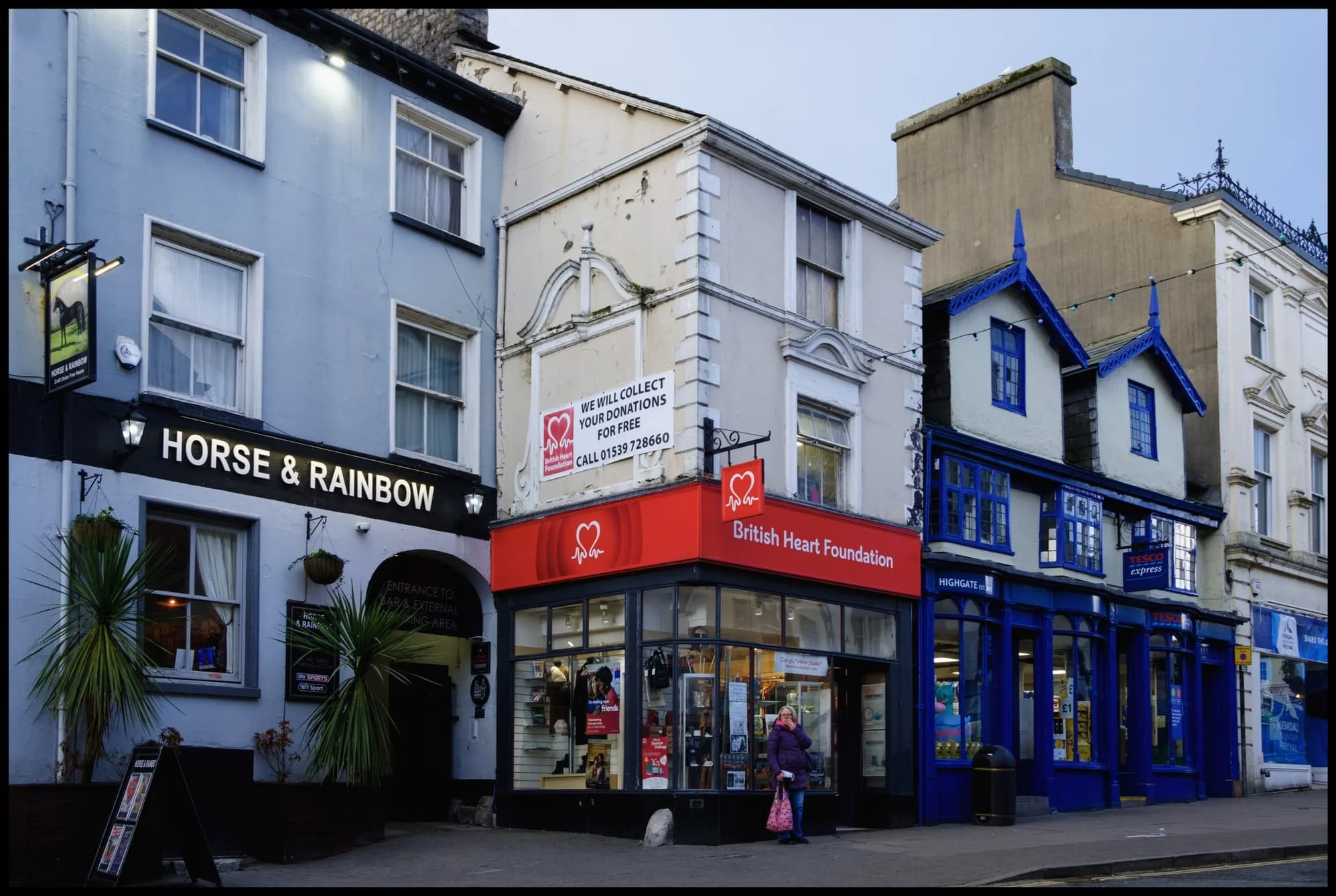  Some of Kendal&rsquo;s older buildings have definitely seen better days. 