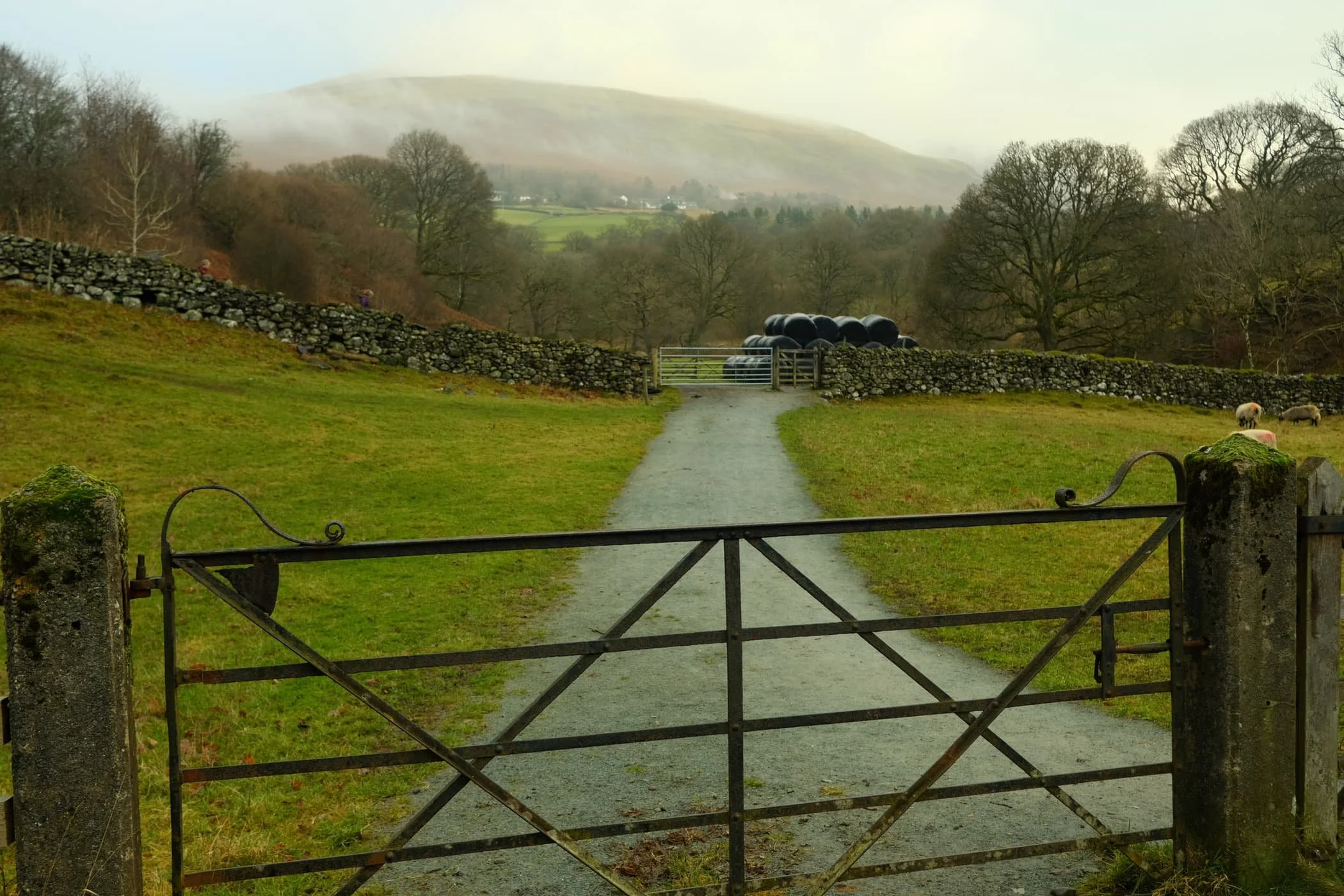  To the north, the clouds were starting to lift from mighty Blencathra. 