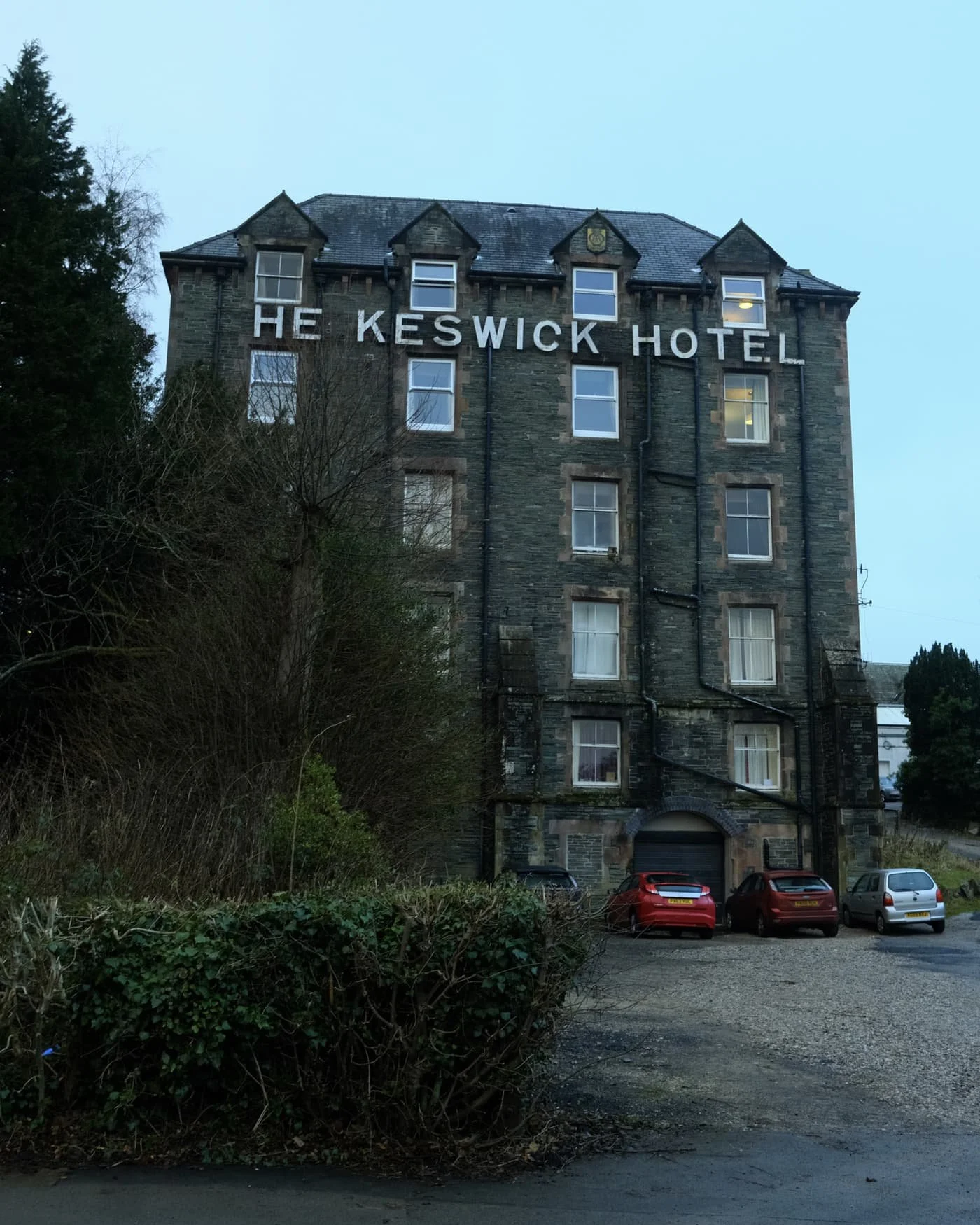  The Keswick Hotel, which also seems to come with its own garage. At least, it used to.  