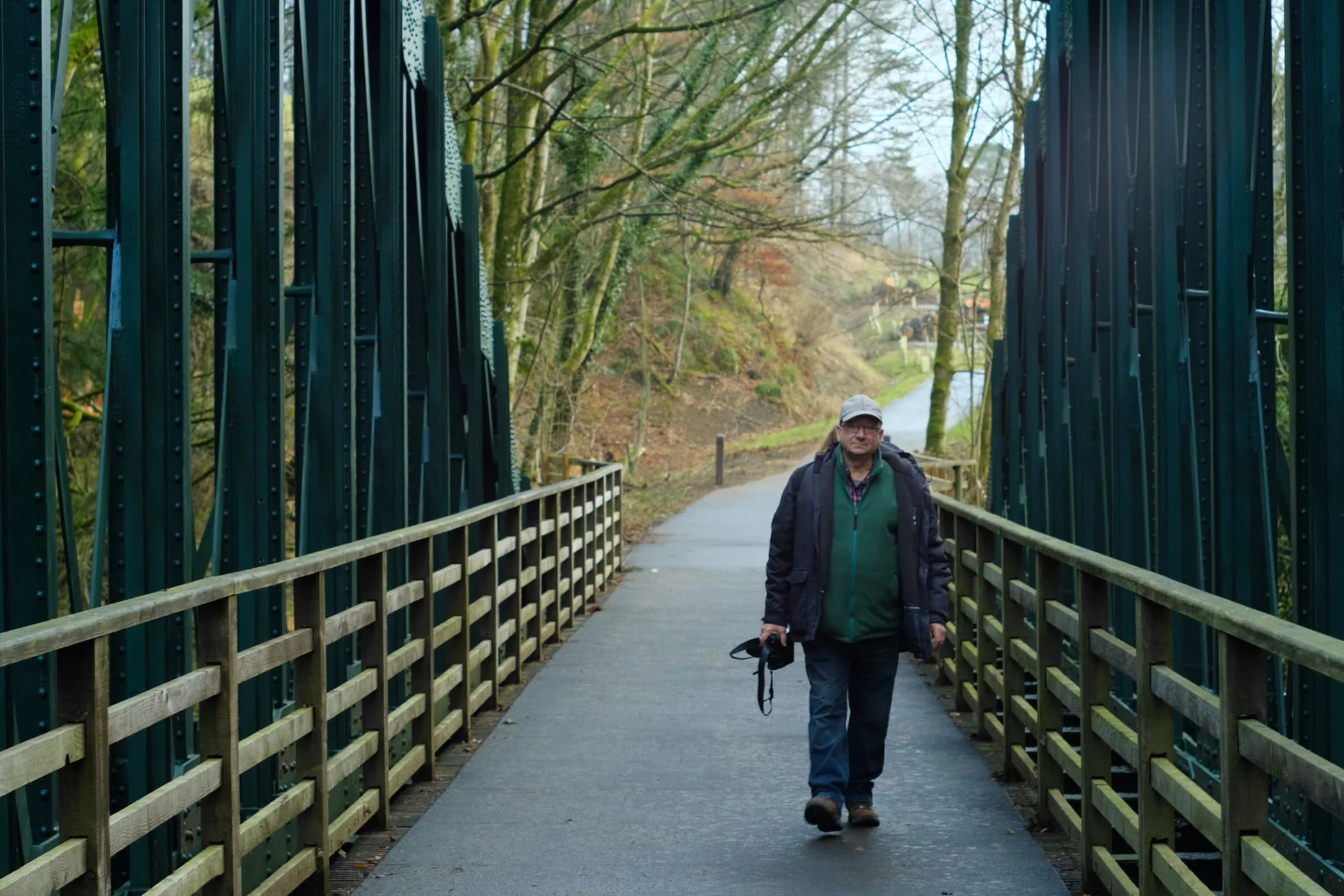  Quite happy with this candid snap of me Dad. 
