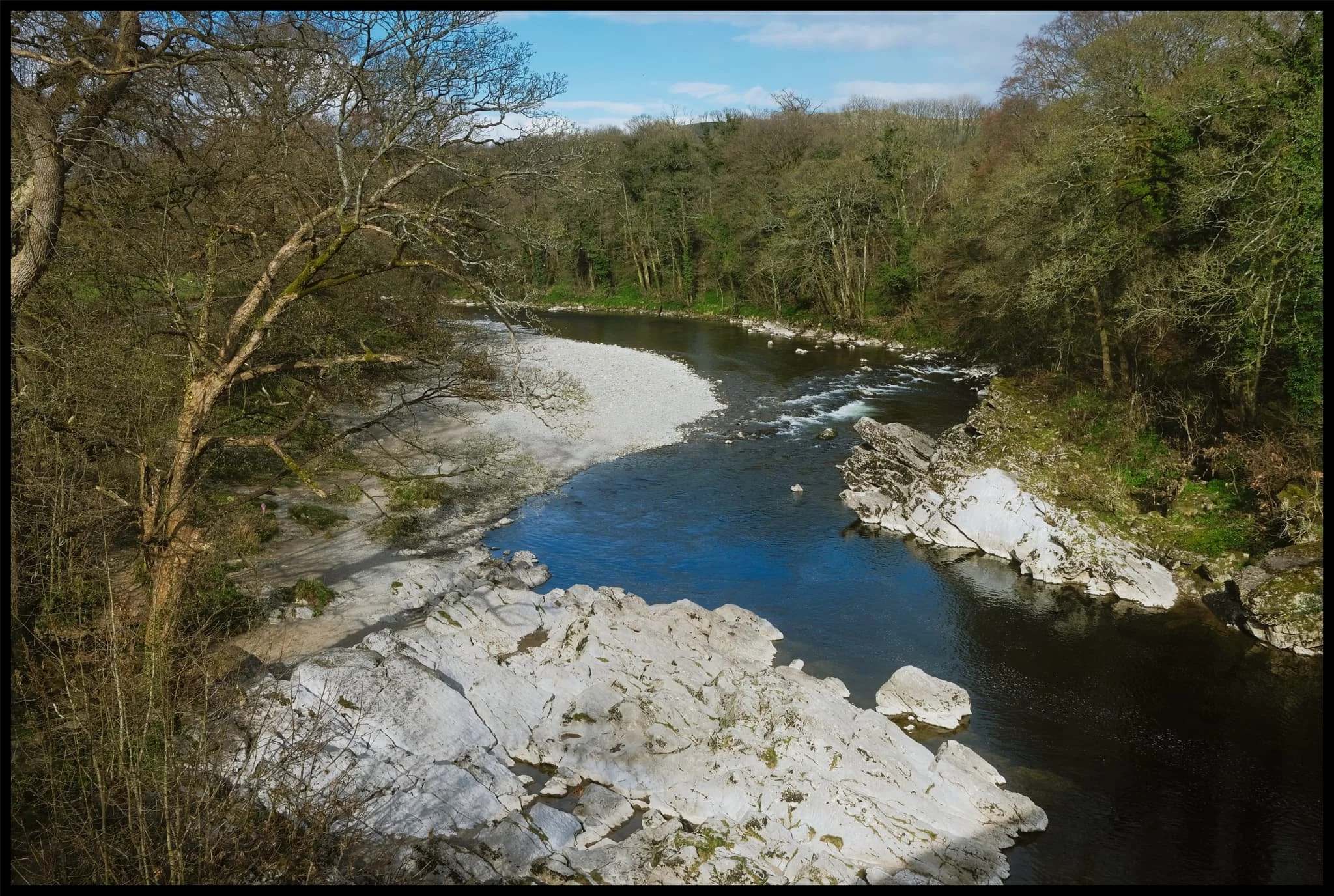  Always a good view from the top of Devil&rsquo;s Bridge. 