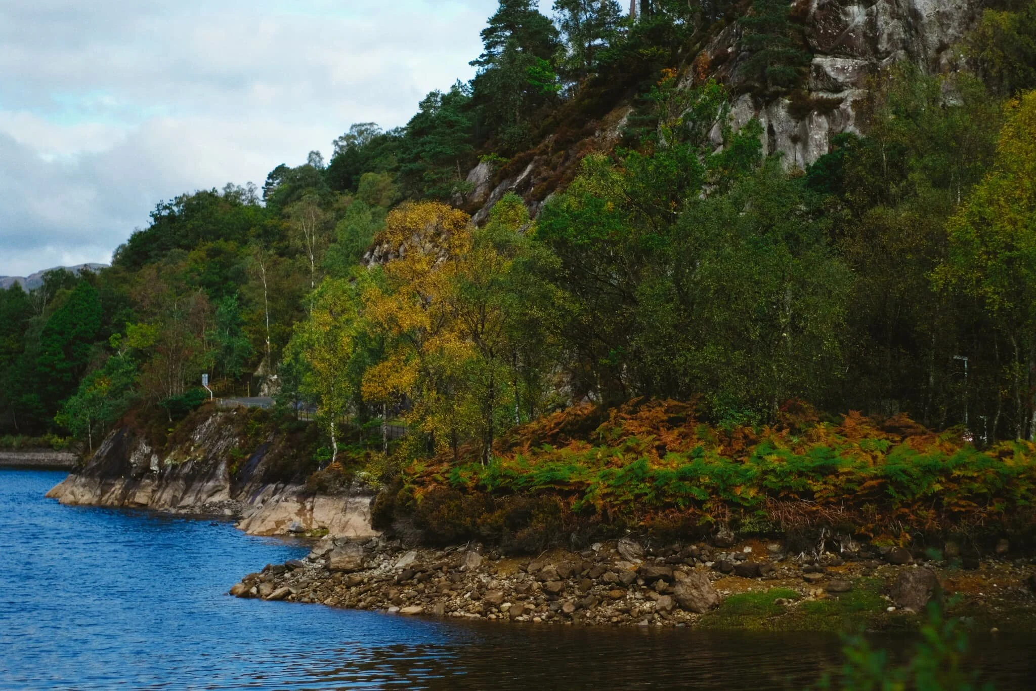  Autumn colours around Loch Katrine are looking proper lush. 