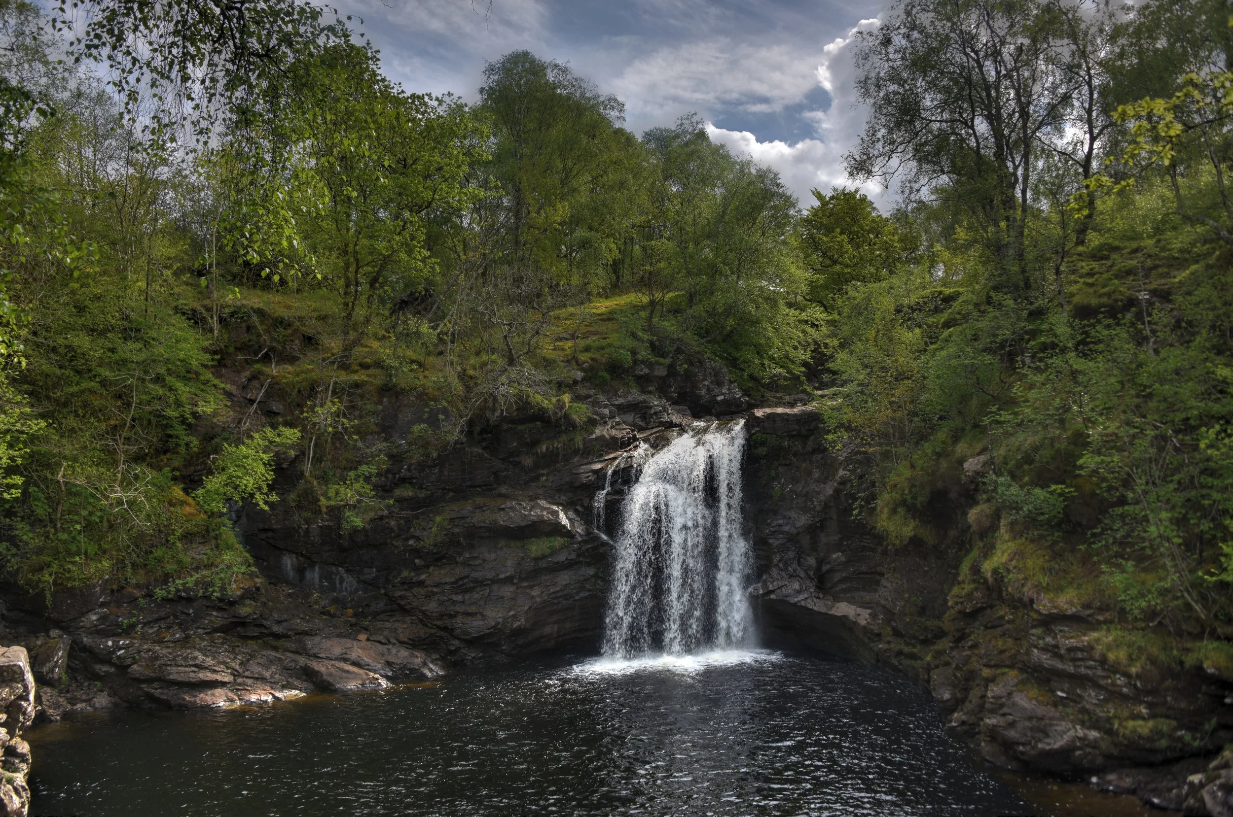 &ldquo;Falls of Falloch&rdquo; by August Schwerdfeger, licensed CC BY 4.0. 