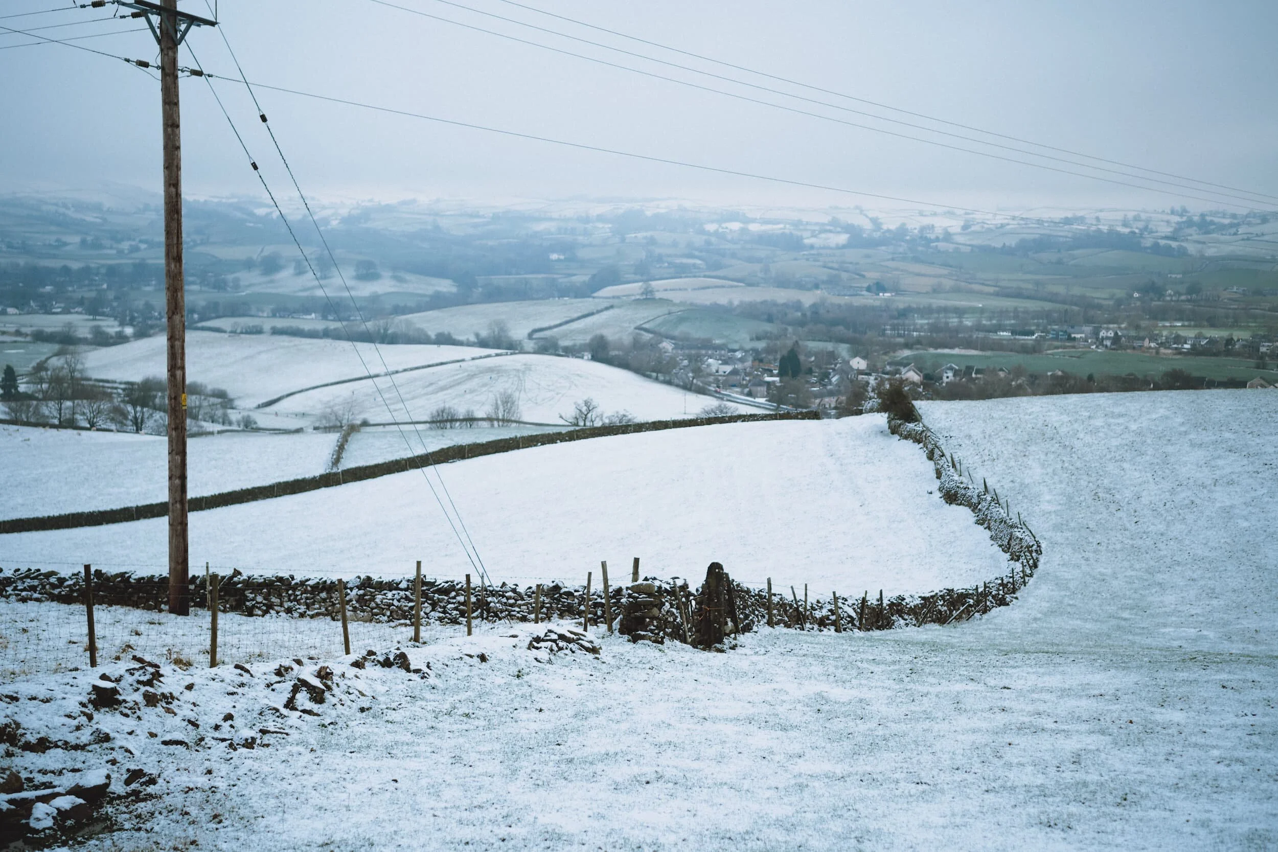 As we gain height the views open up and the cloud shelf lowers.