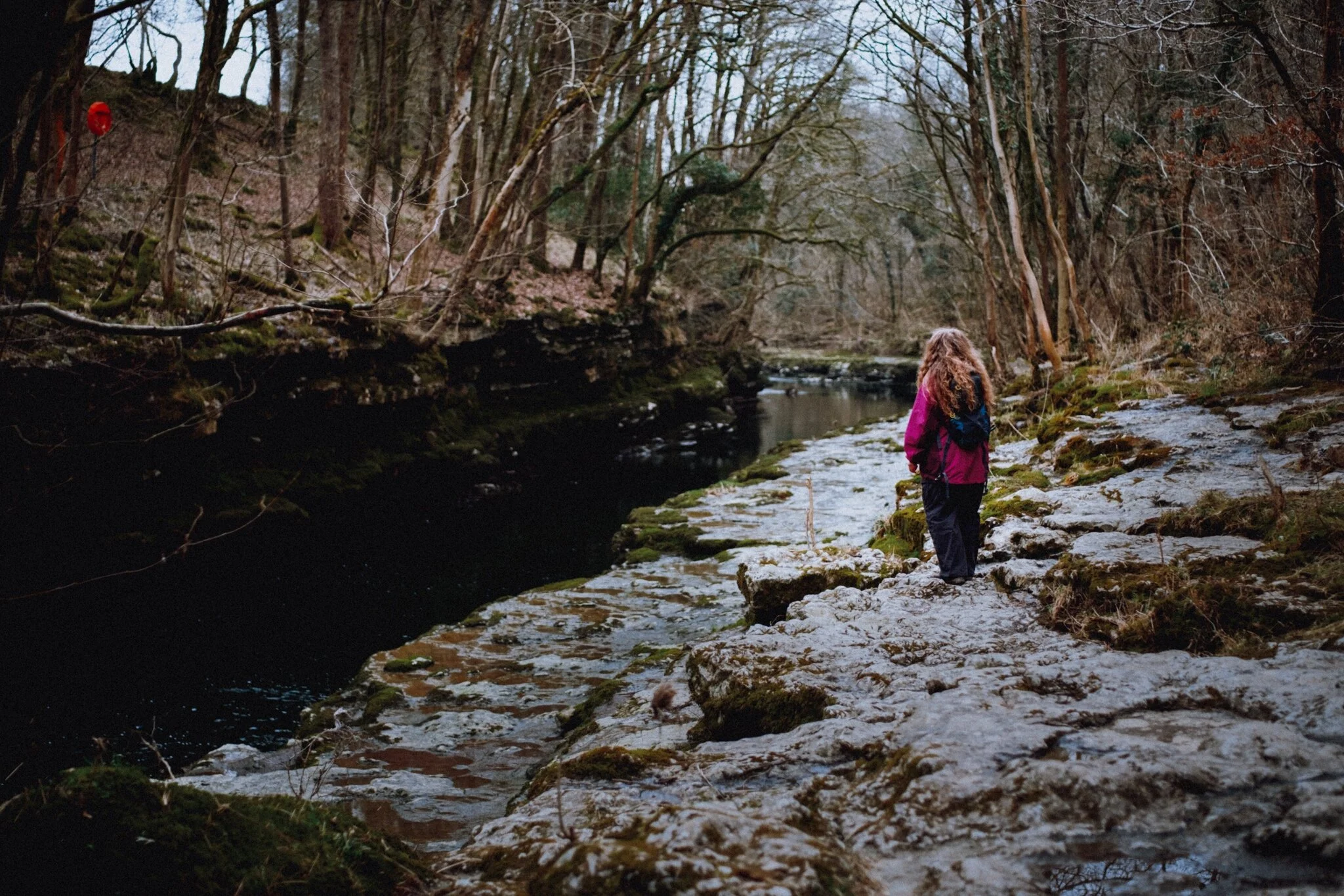 The other side of Hawes Bridge. This is was also our spot for a brief rest and an apple.