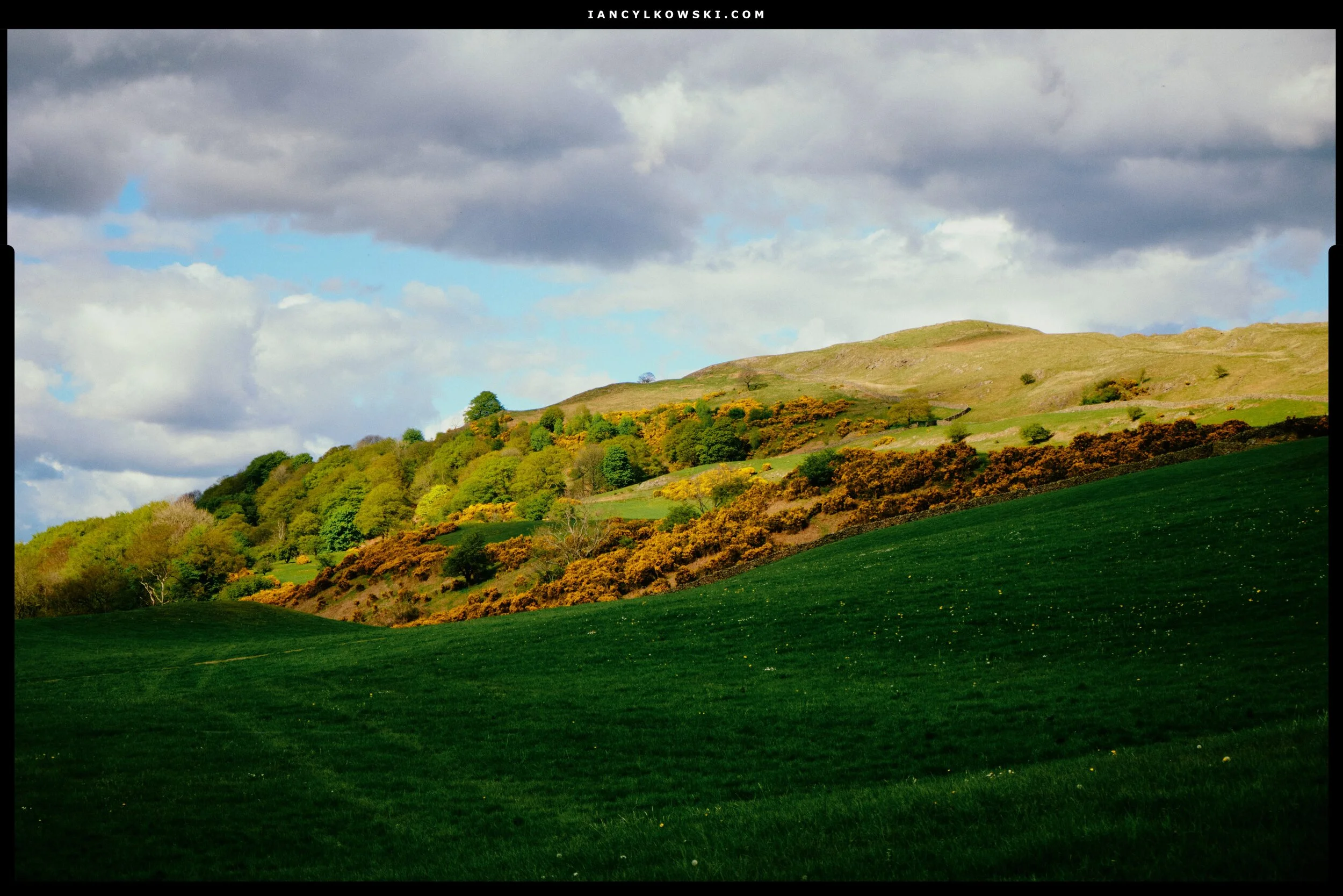  Benson Knott (319 m/1047 ft), catching the late afternoon light. 