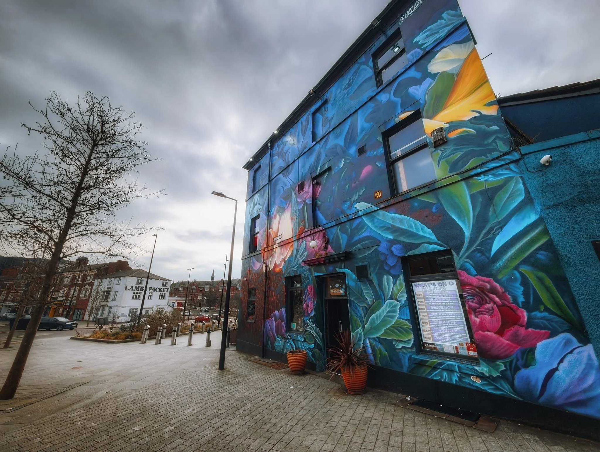  The Adelphi mural, created as part of the pub&rsquo;s extensive refurbishment in 2021. 