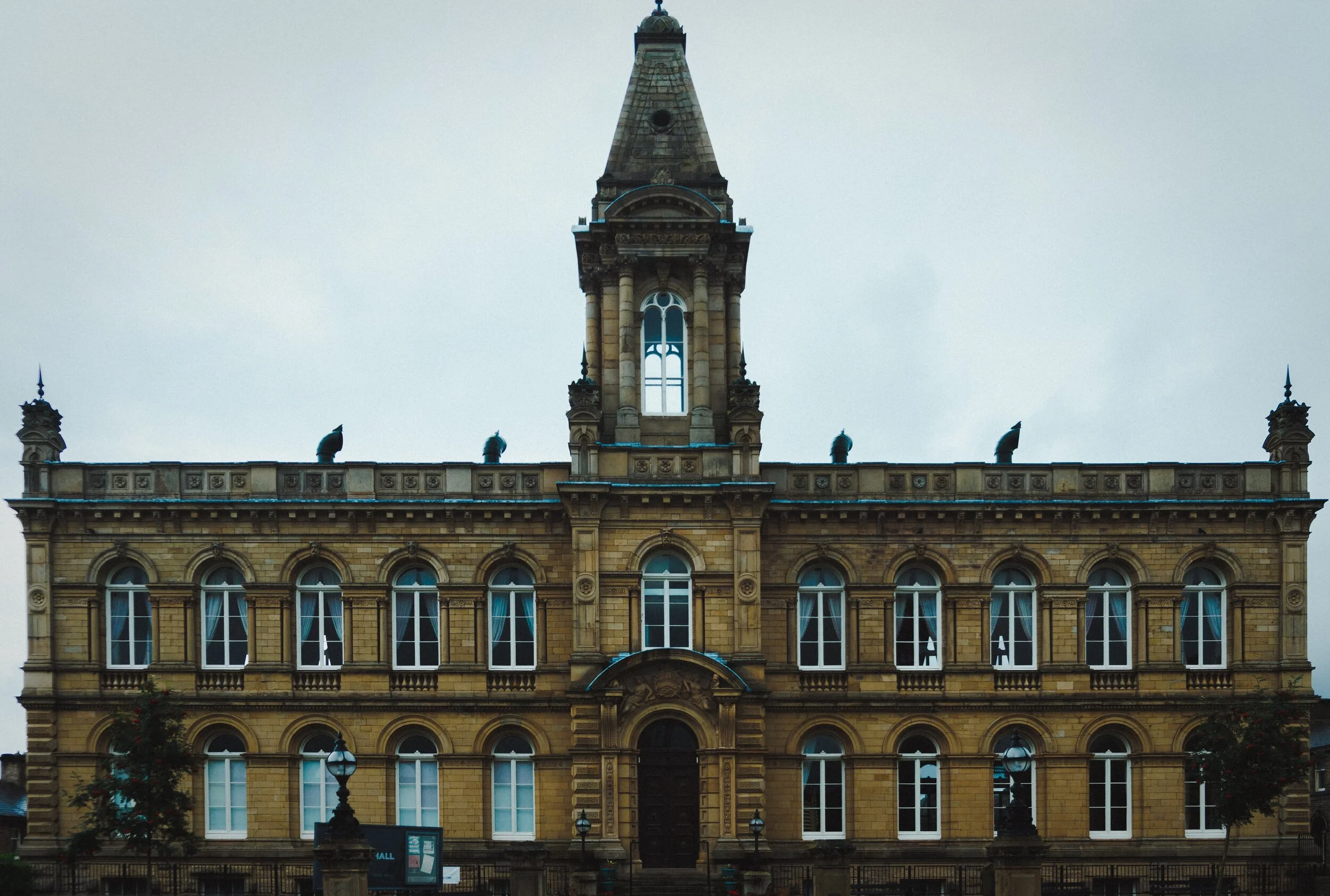 Saltaire Club & Institute, now known as Victoria Hall. The building was opened in 1872 and cost Titus Salt £18,336 (roughly £2.3 million in today’s money). The Institute “was free from any political bias” and functioned as a social club and educational institute. Nowadays the building serves as a rather posh Village Hall with rooms available for hire. You can get married here too.