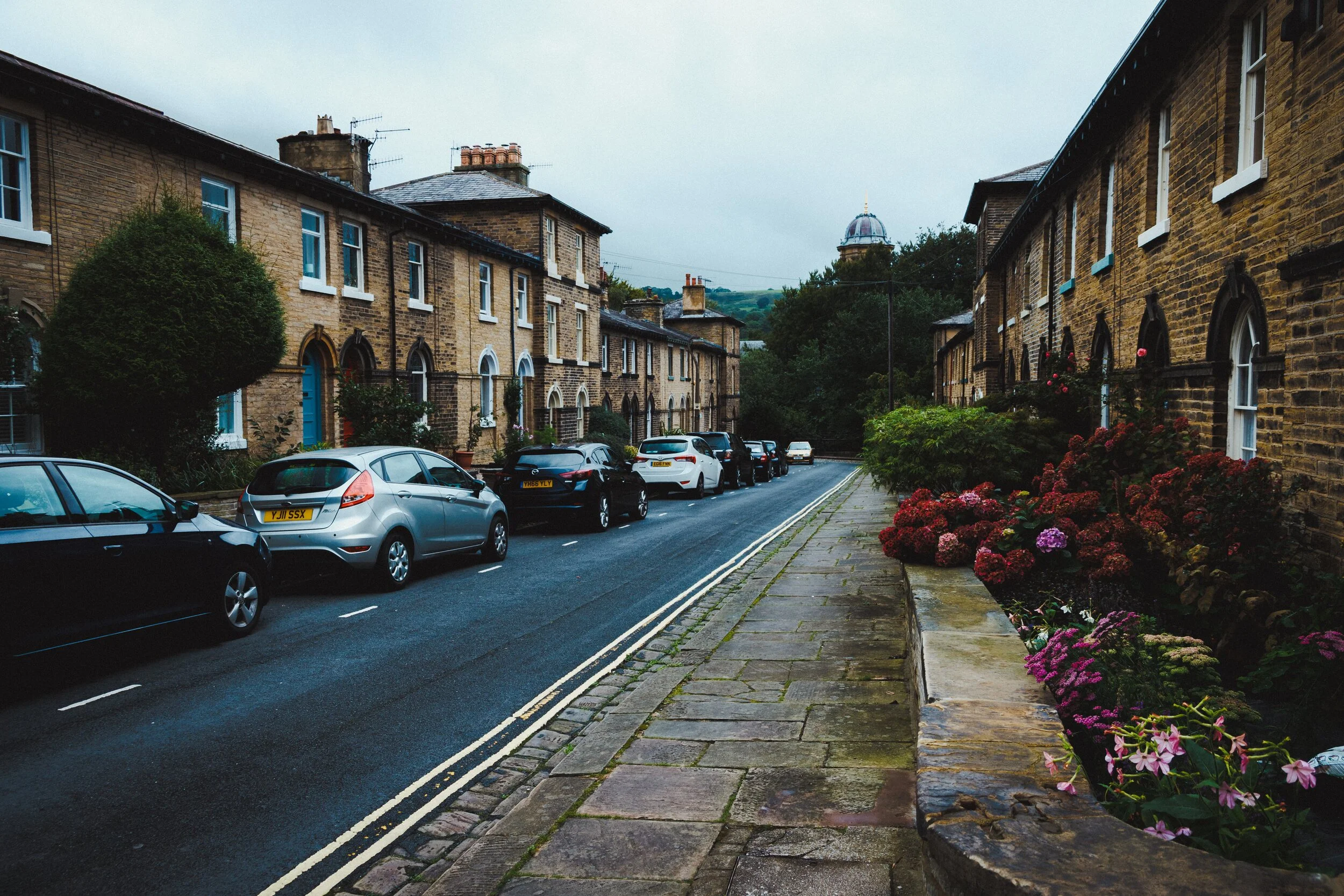 The houses are still magnificently preserved and looked after by their current residents.
