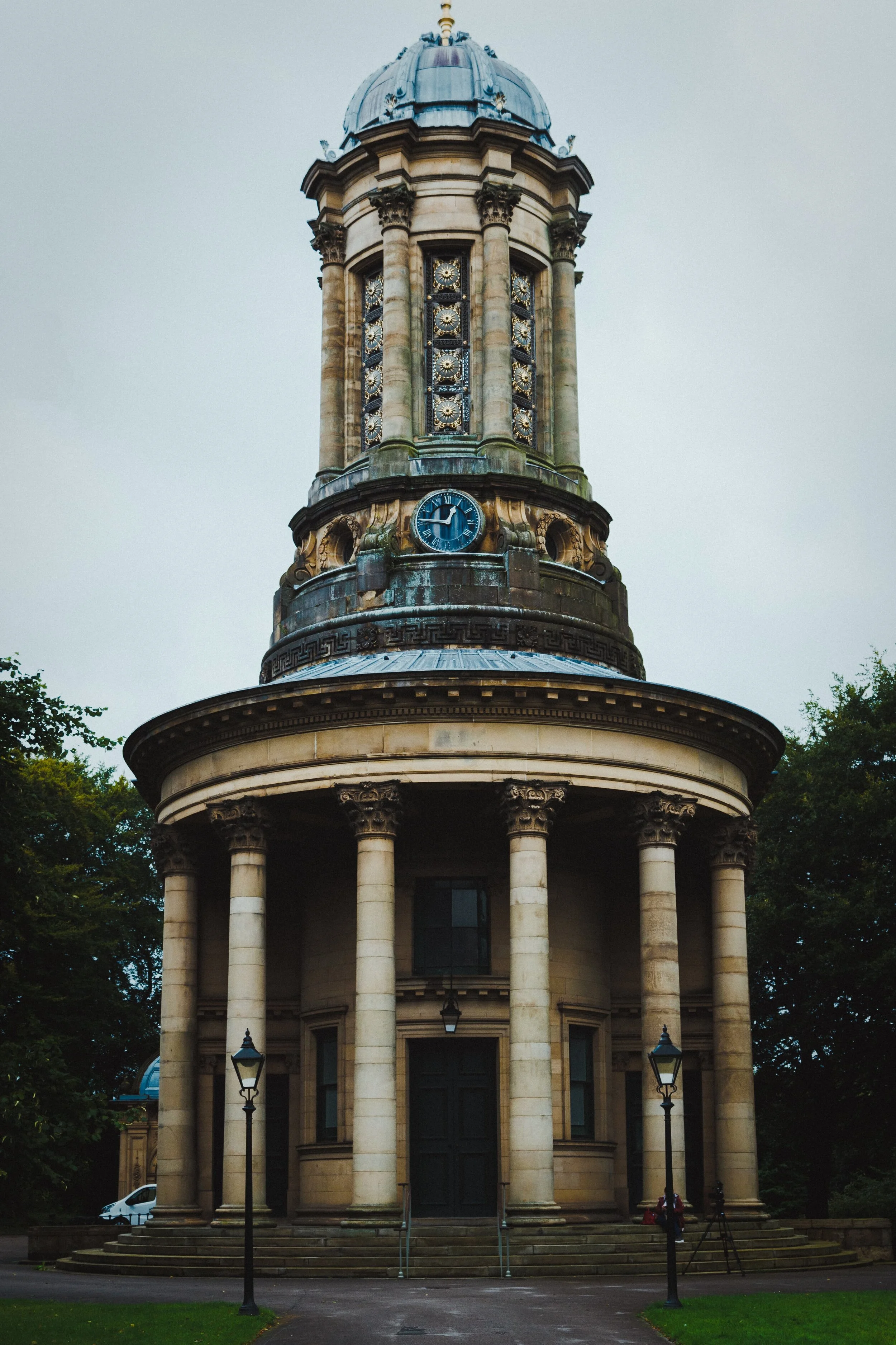 This was the Congregational Church, built between 1856–59 for around £16,000 (about £2 million in today’s money). Sir Titus Salt was a deeply religious man, believing that his talents and wealth were god-given, and thus felt a religious obligation to provide for the greater good. These days the Congregational Church is now the United Reformed Church.
