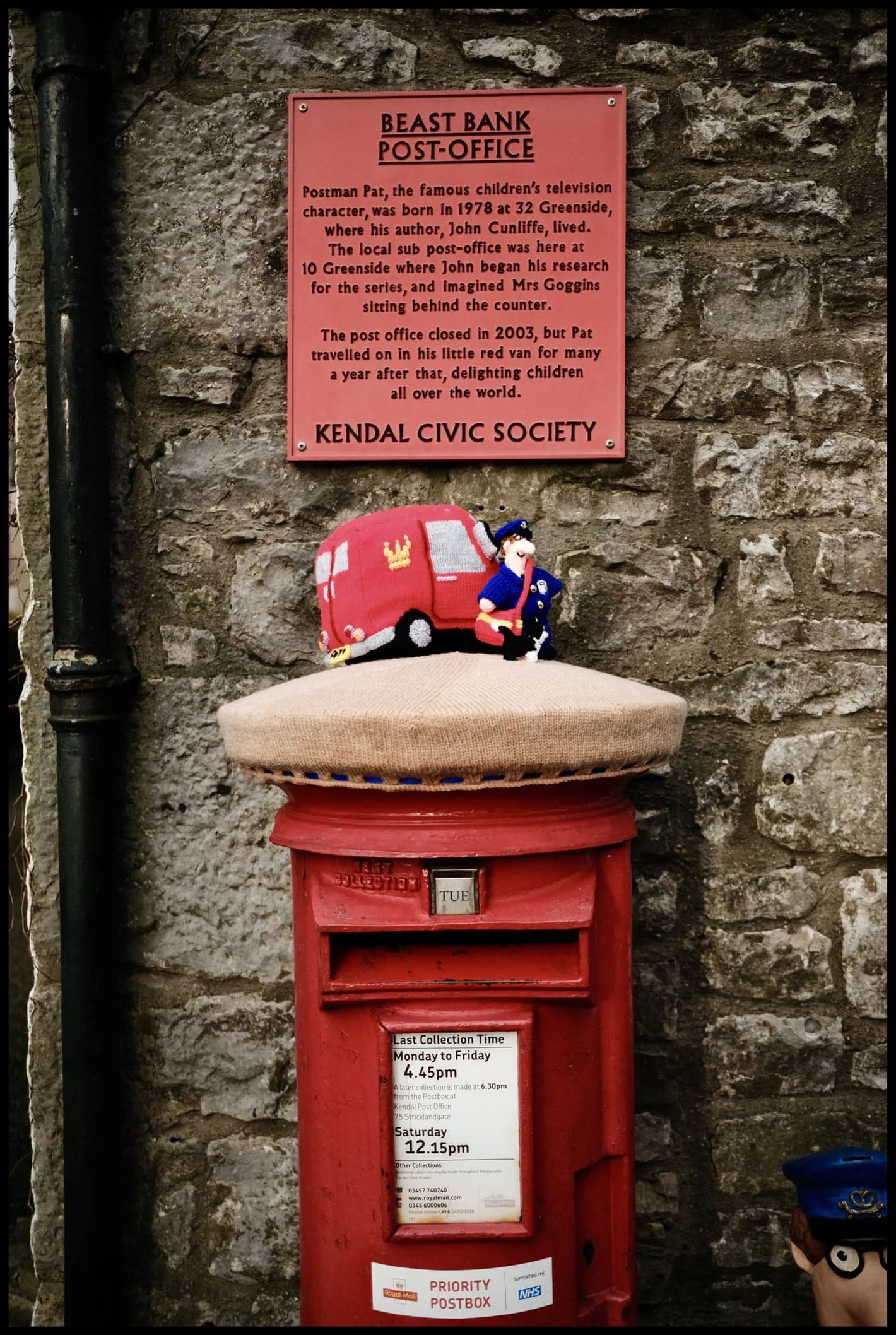  The legacy of Postman Pat in Kendal. Did you know? 