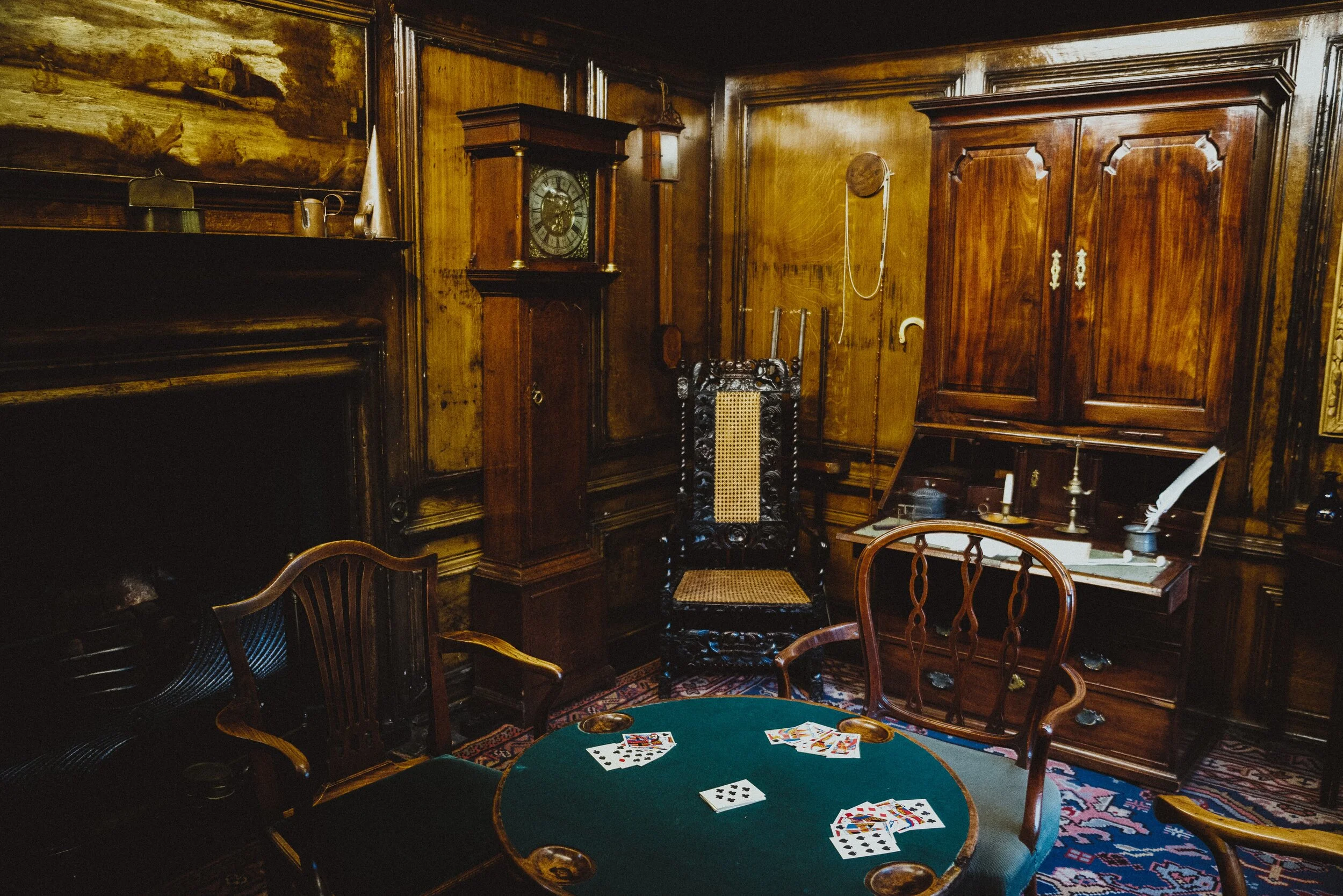  The Study, one of the additions Anne Lister made to Shibden Hall. 
