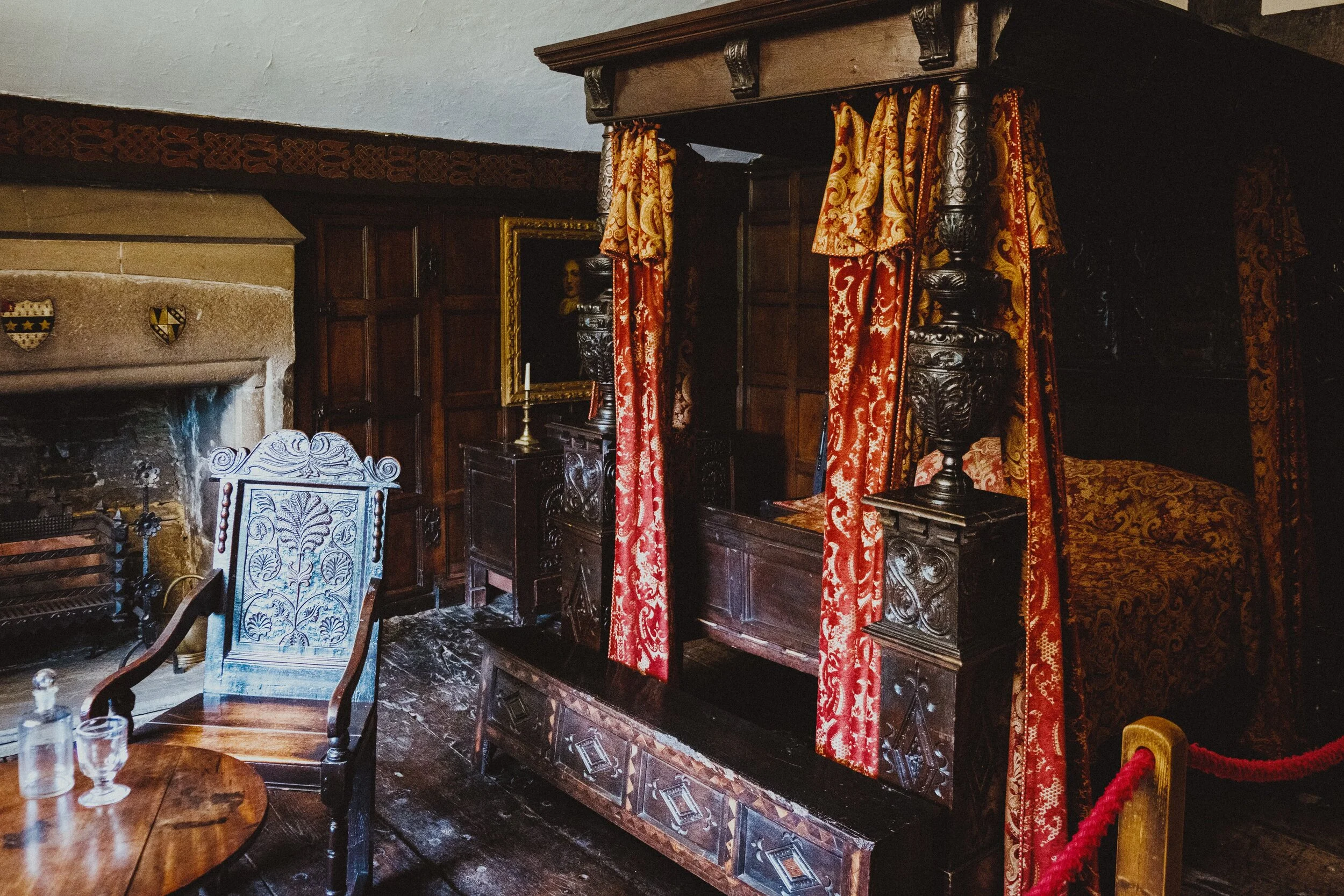  The Red Room. This became Ann Walker&rsquo;s bedroom, who was Anne Lister&rsquo;s longest and last partner. They underwent the first same-sex marriage, without legal recognition, in 1834 at the Holy Trinity Church in York. After Anne Lister died, Ann Walker locked herself in this room, fearing eviction; she was shortly declared &ldquo;unsound of mind&rdquo; and removed from the house. 