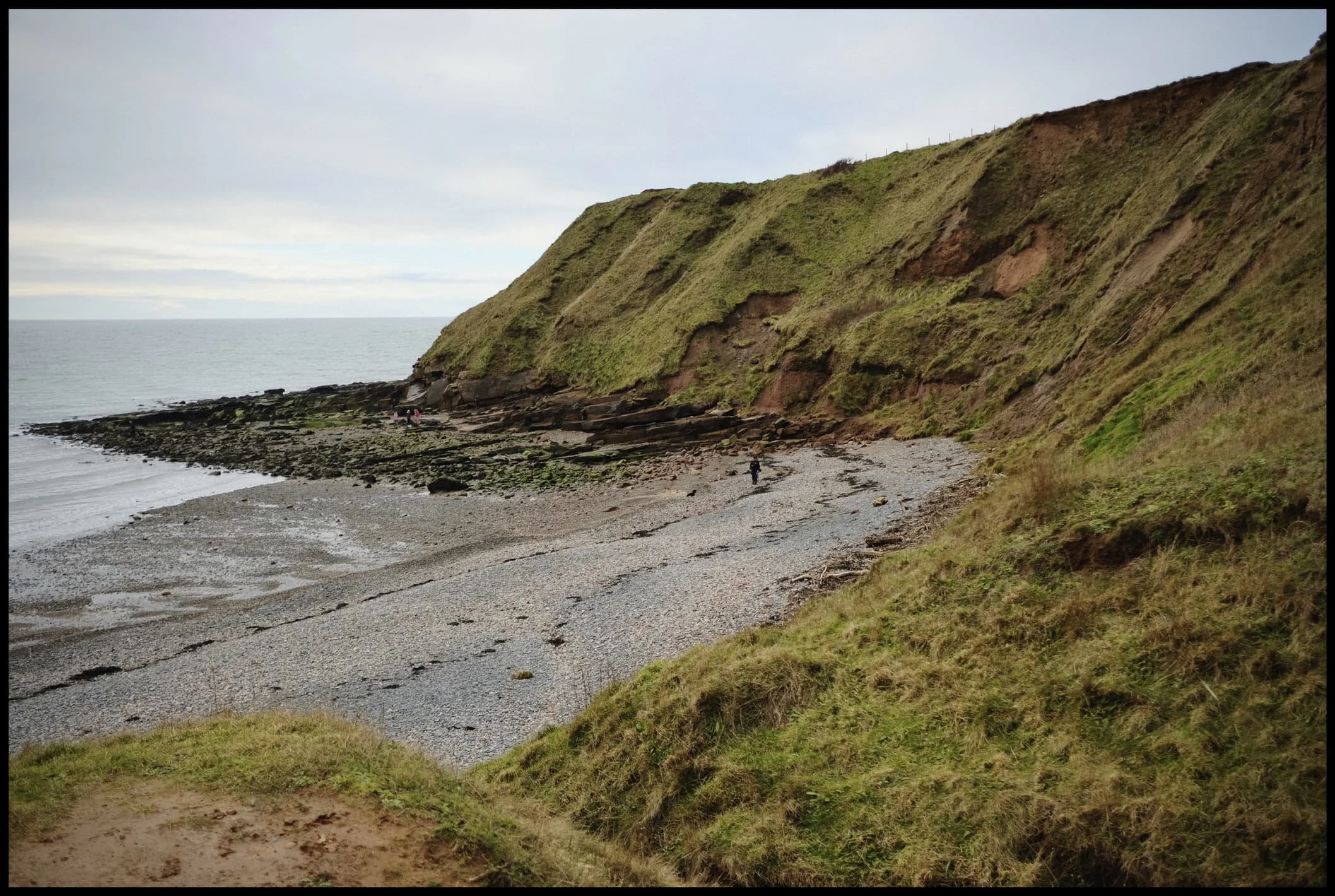  The views open up the minute you step on the cliff path. It&rsquo;s fair to say that St. Bees Head has seen it&rsquo;s fair share of erosion. 
