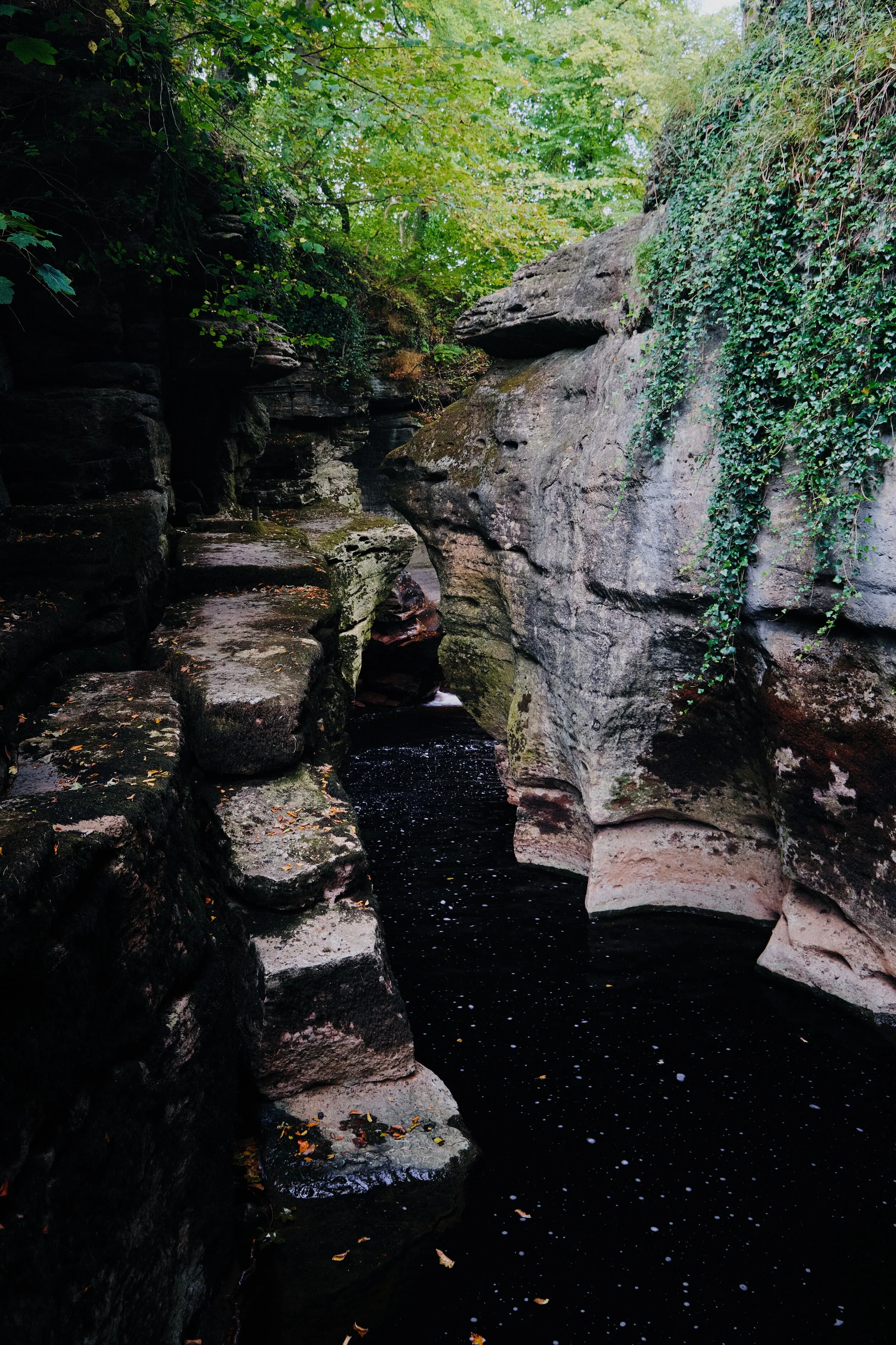  This is the bottom of Coop Kernan&rsquo;s Hole, only really accessible when there&rsquo;s no much water in the river. 