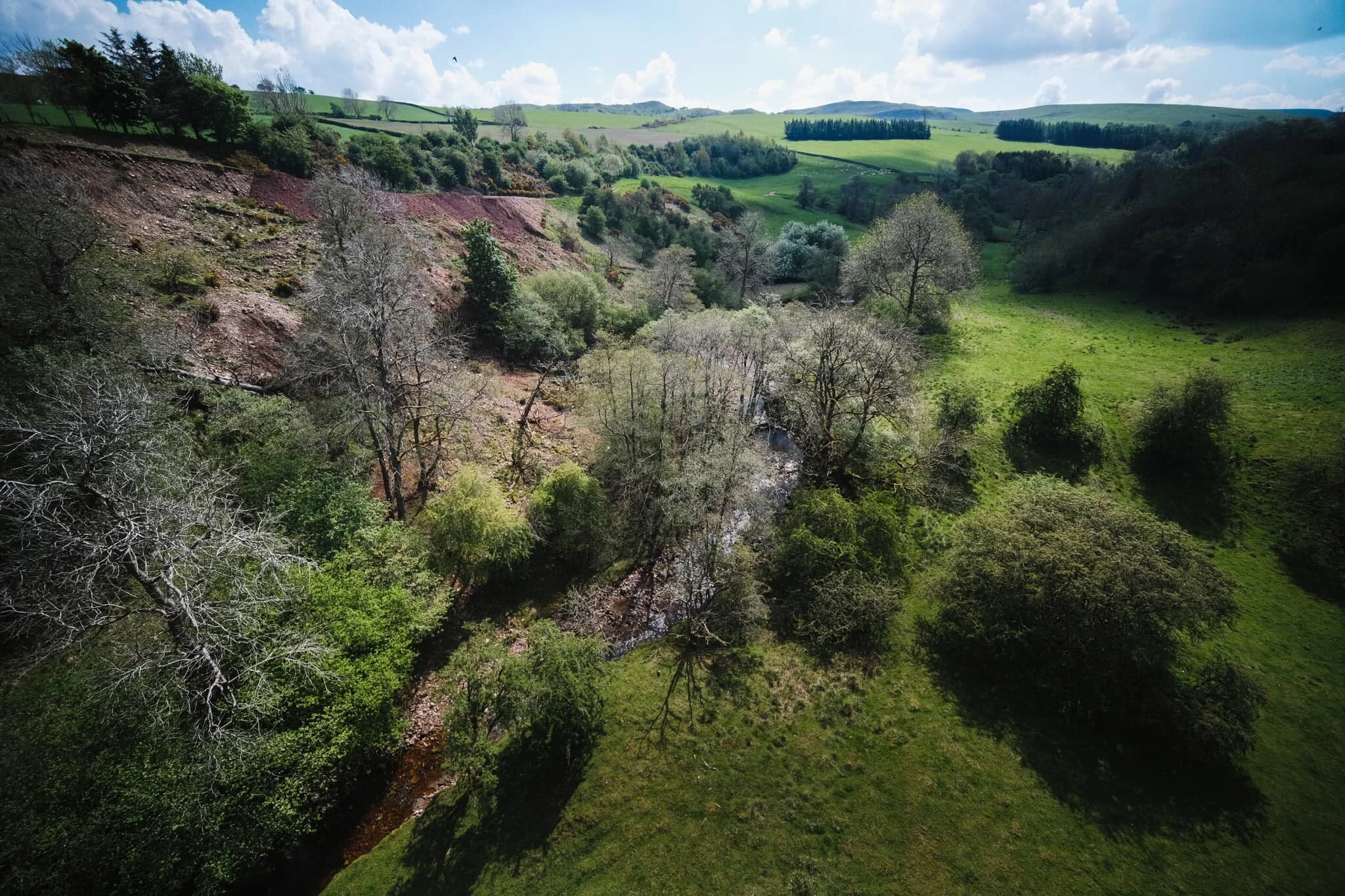  Looking straight down at Pod Gill from high up Podgill Viaduct. A seriously gorgeous day. 