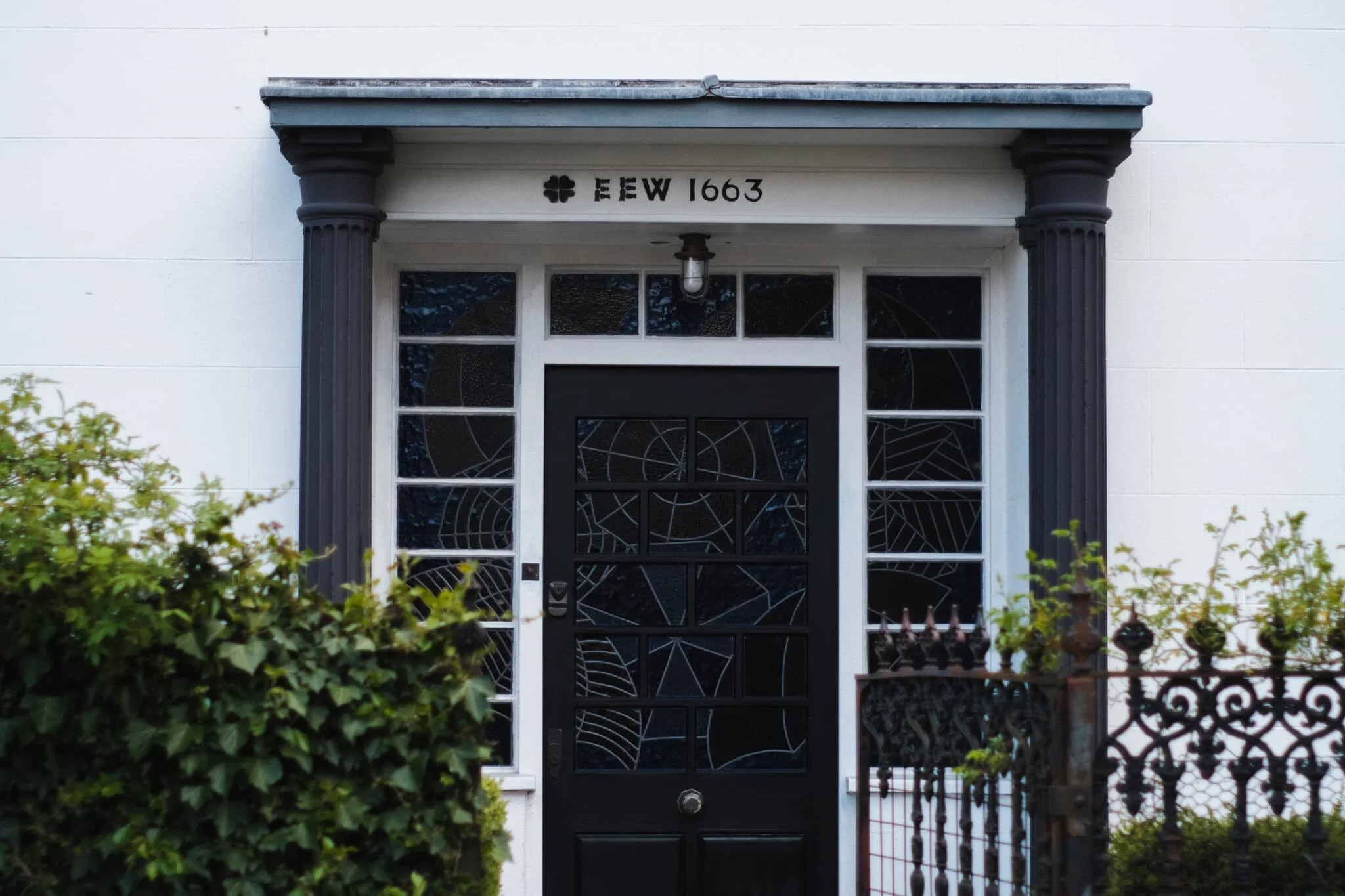  Kirkby Stephen is an old town, with records dating back at least to the Domesday Book of 1086, where the town was recorded as &ldquo;Cherkaby Stephen&rdquo;. This door belongs to Mitre House, dating back to 1663.  