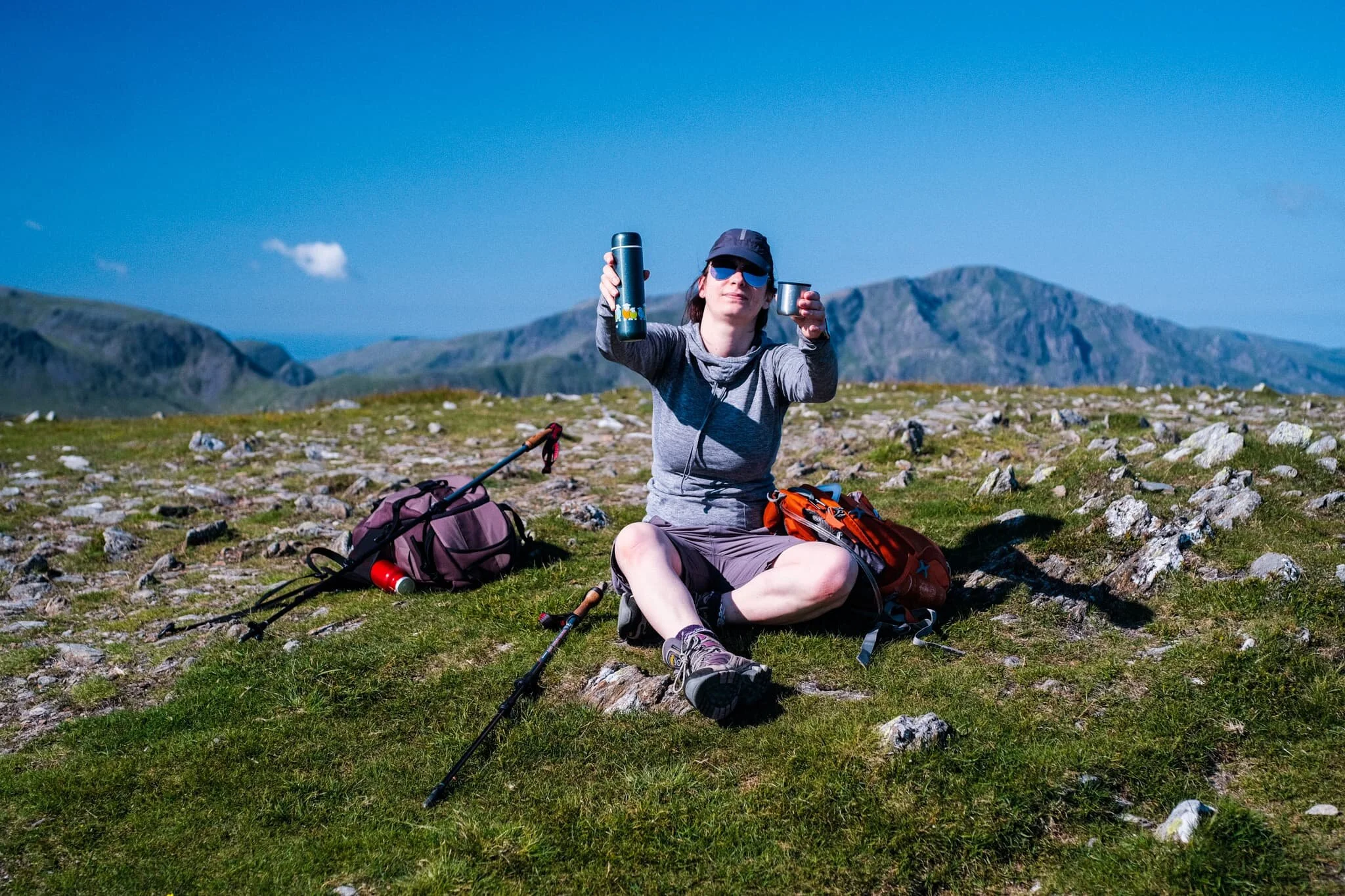 Time to rest and refuel, which Kate and I were more than happy to do.