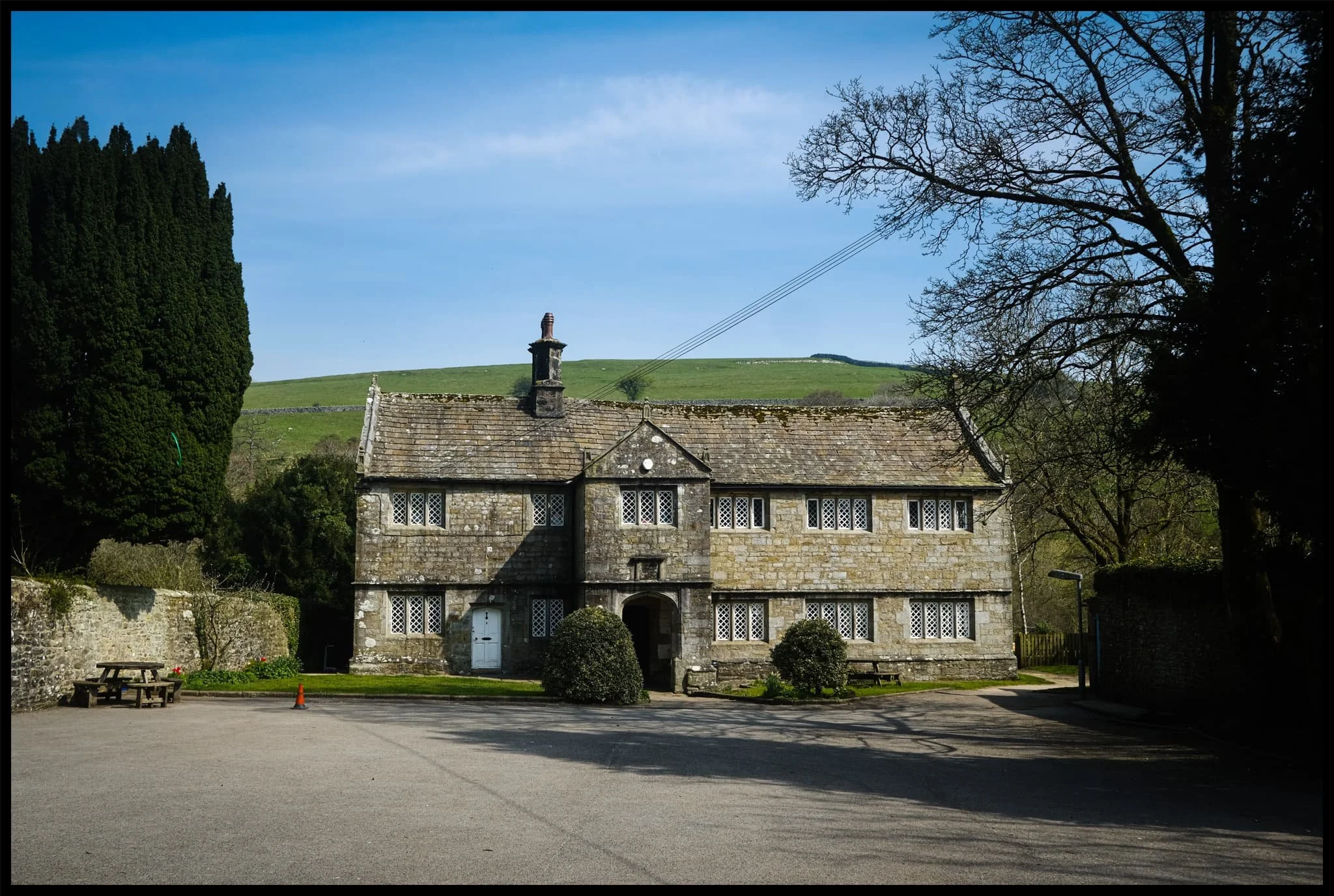  Burnsall Primary School. Originally the old Grammar School founded in 1602 by William Craven of Appletreewick, who later became Lord Mayor of London. 