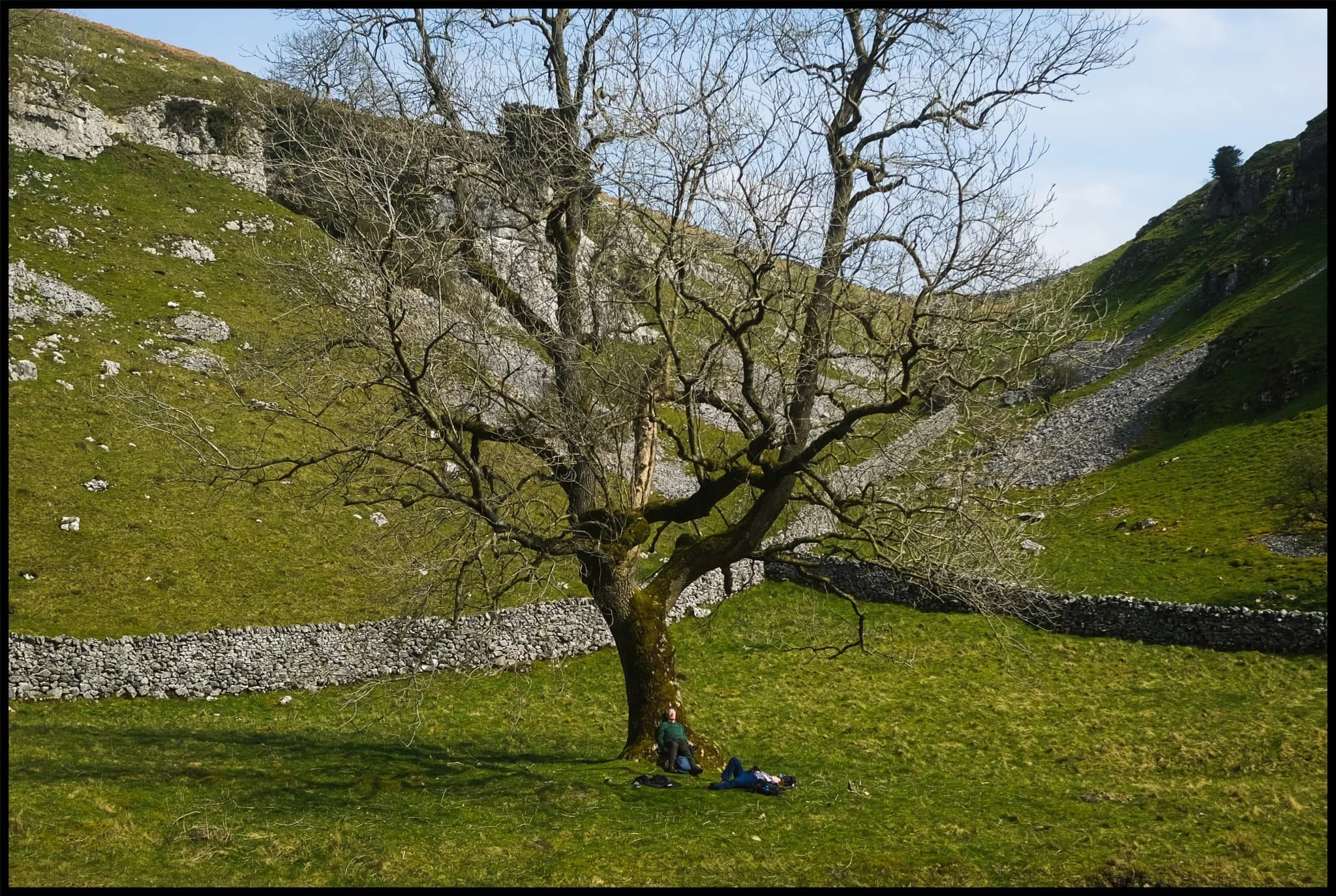  At the bottom of Trollerdale, we followed the minor path north to start the climb up Trollers Gill. But first, I simply  had  to snap this glorious scene. 