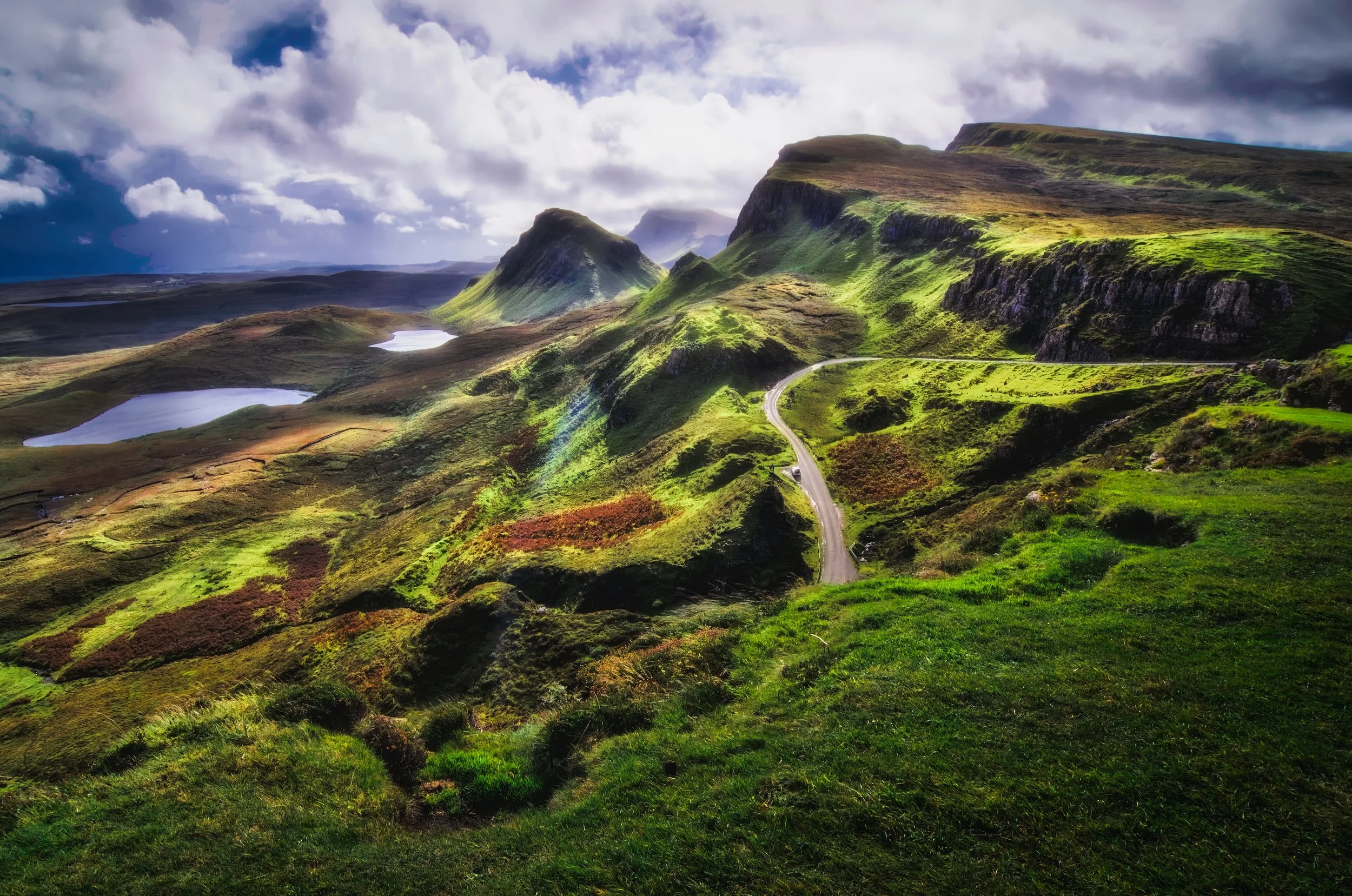  &ldquo;The Sliding Earth&rdquo; by Ian Cylkowski. A view amongst the  Quiraing  of Skye. Photographed in 2016. 