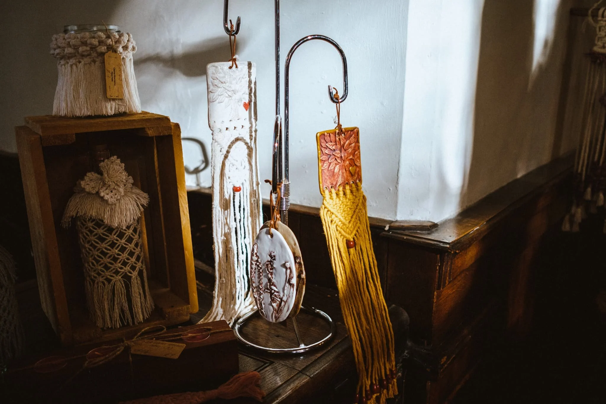  This scene and light caught my eye as I was browsing amongst the goodies on offer in the church. It put me in mind of a still life piece of art, so I set up for a photo. 